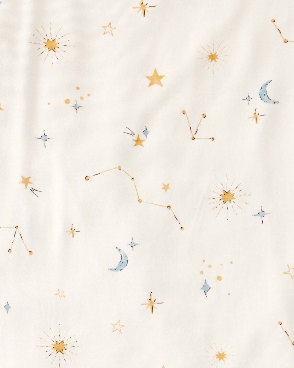 Kids Constellation PurelySoft 2-Piece Pajama Set - Cream - Image 4