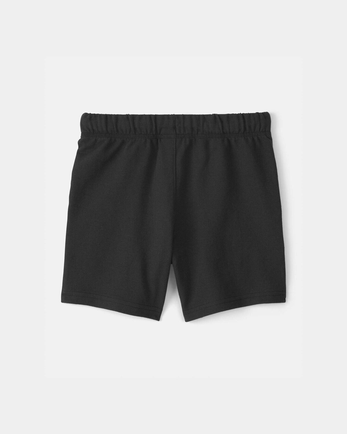 Boys French Terry Shorts - Black - Image 2