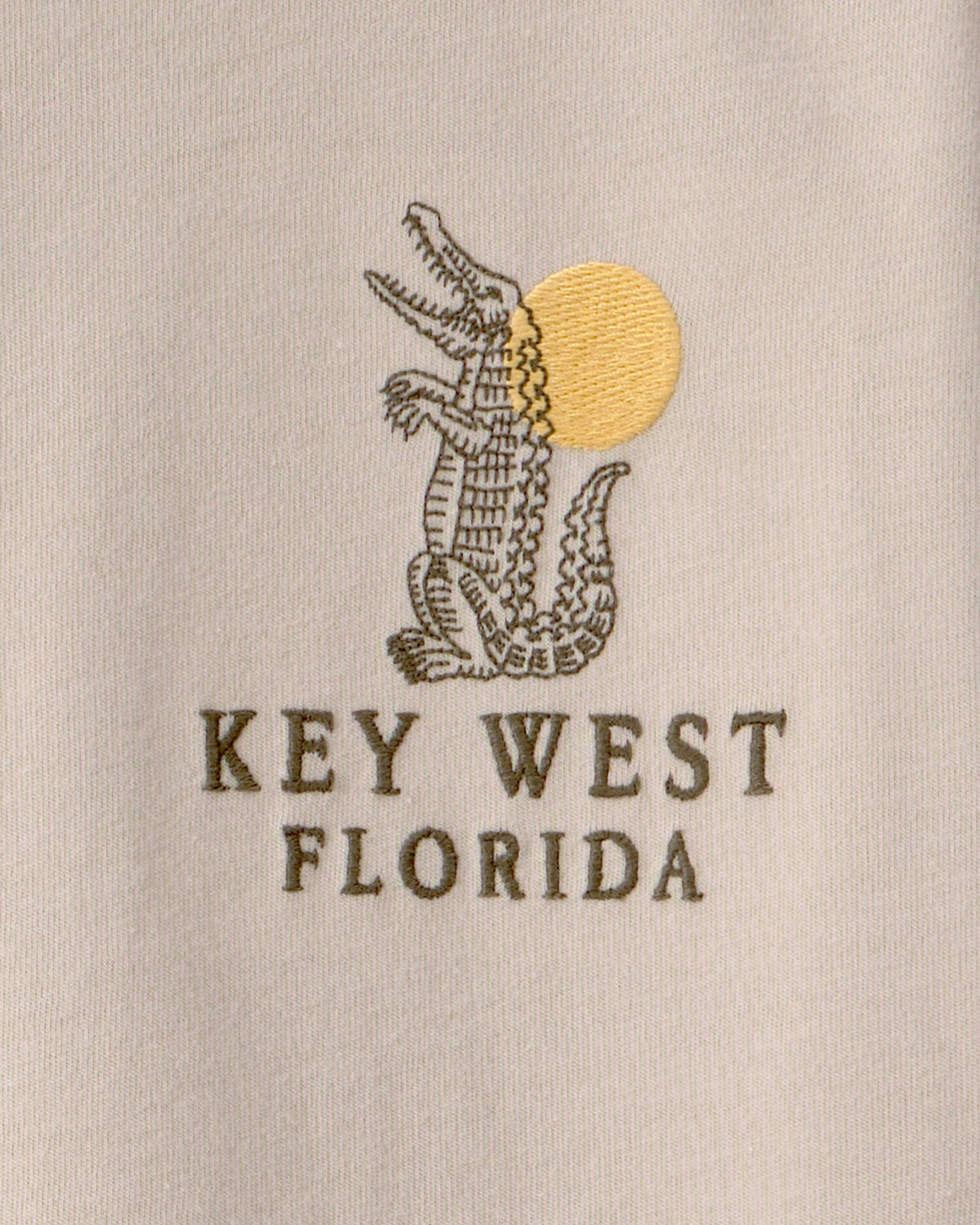 Boys Key West Graphic Tee - Beige - Image 3