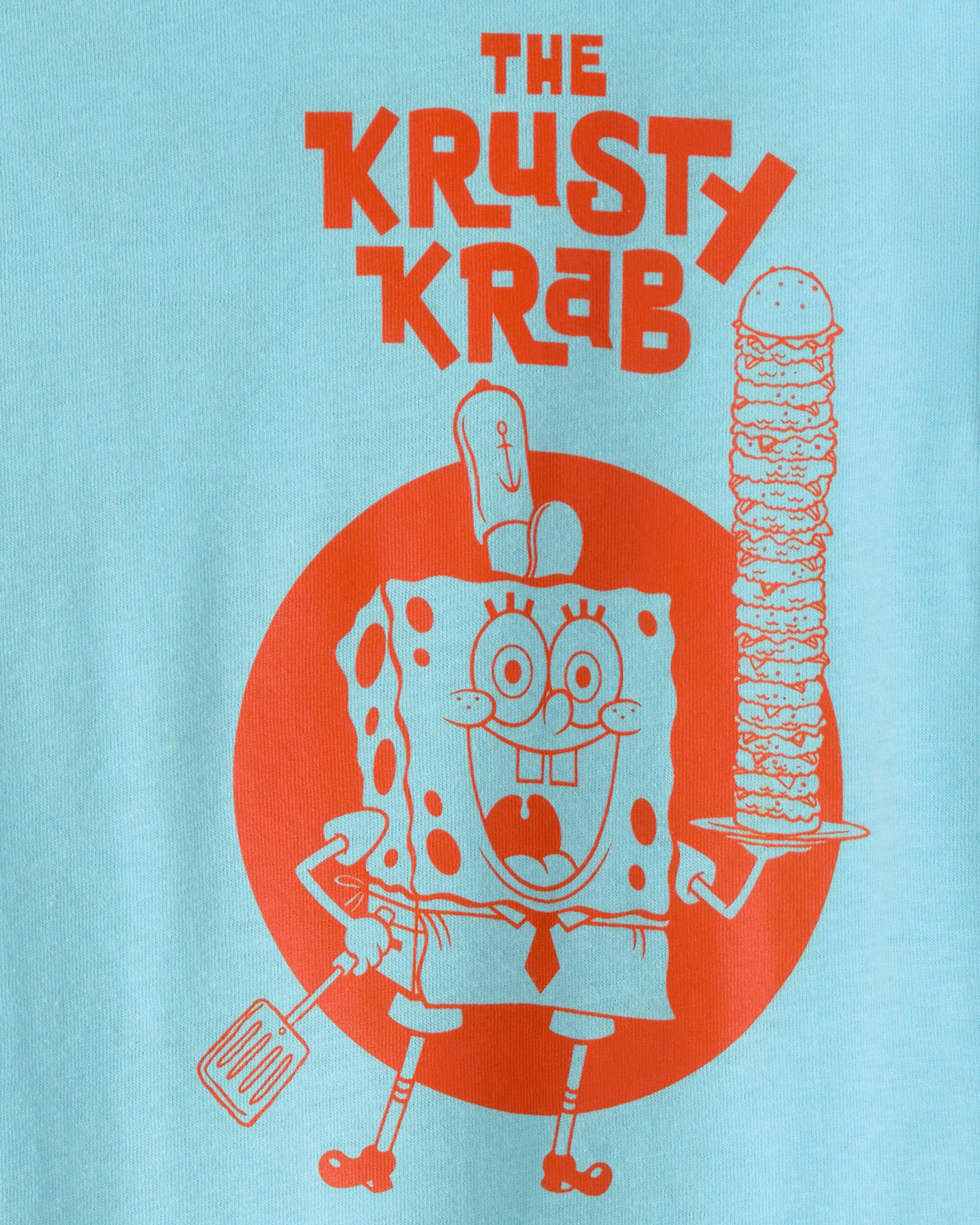 Boys Nickelodeon Spongebob Squarepants Graphic Tee - Blue - Image 5