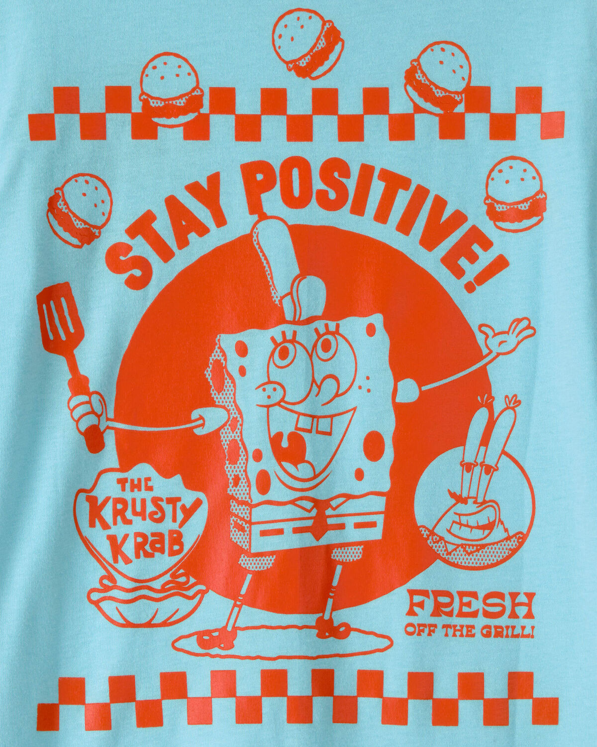 Boys Nickelodeon Spongebob Squarepants Graphic Tee - Blue - Image 4