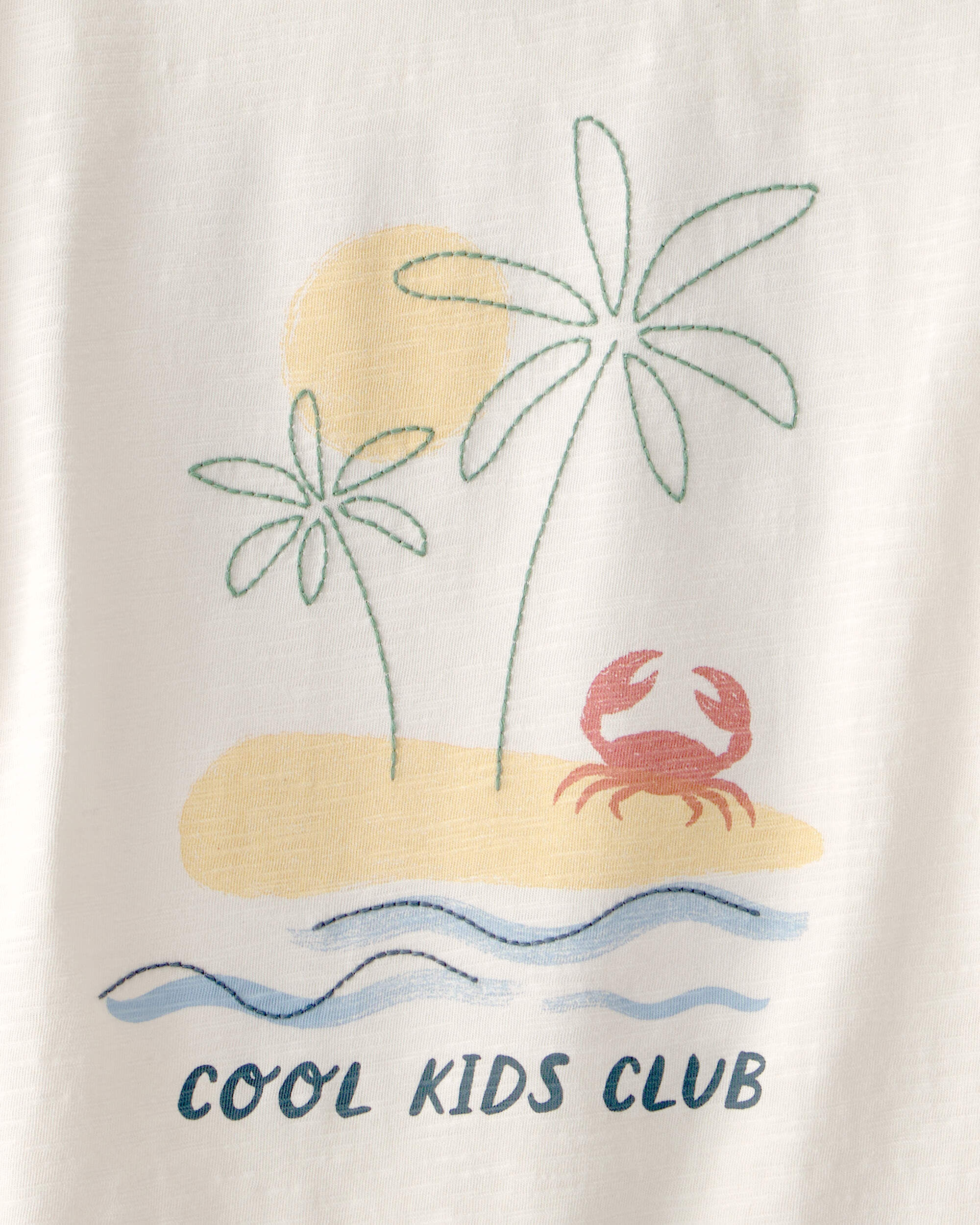Kids Organic Cotton 'Cool Kids Club' Tee - Image 4