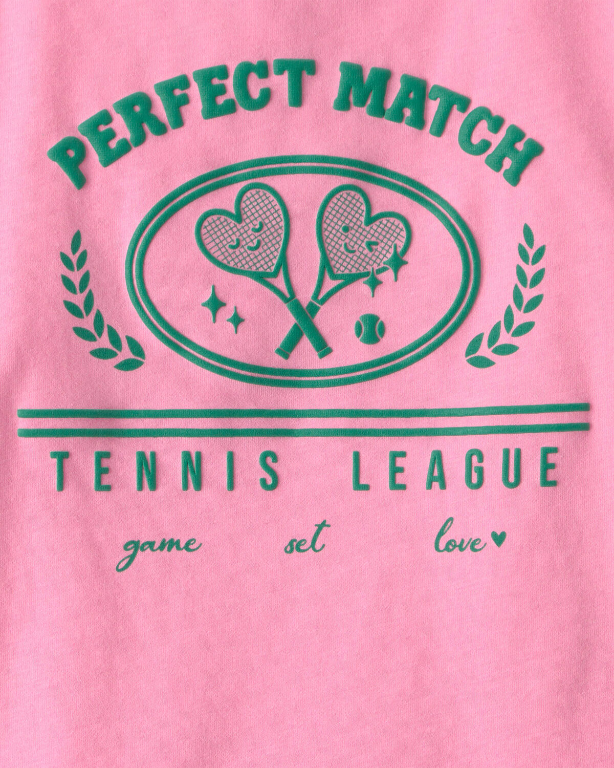 Girls 'Perfect Match' Tennis Active Top - Pink - Image 3