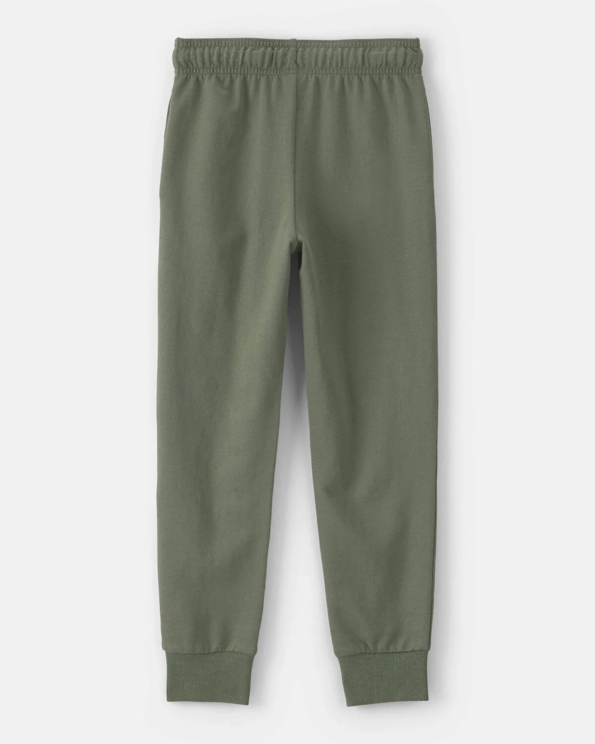 Boys French Terry Joggers - Green - Image 2
