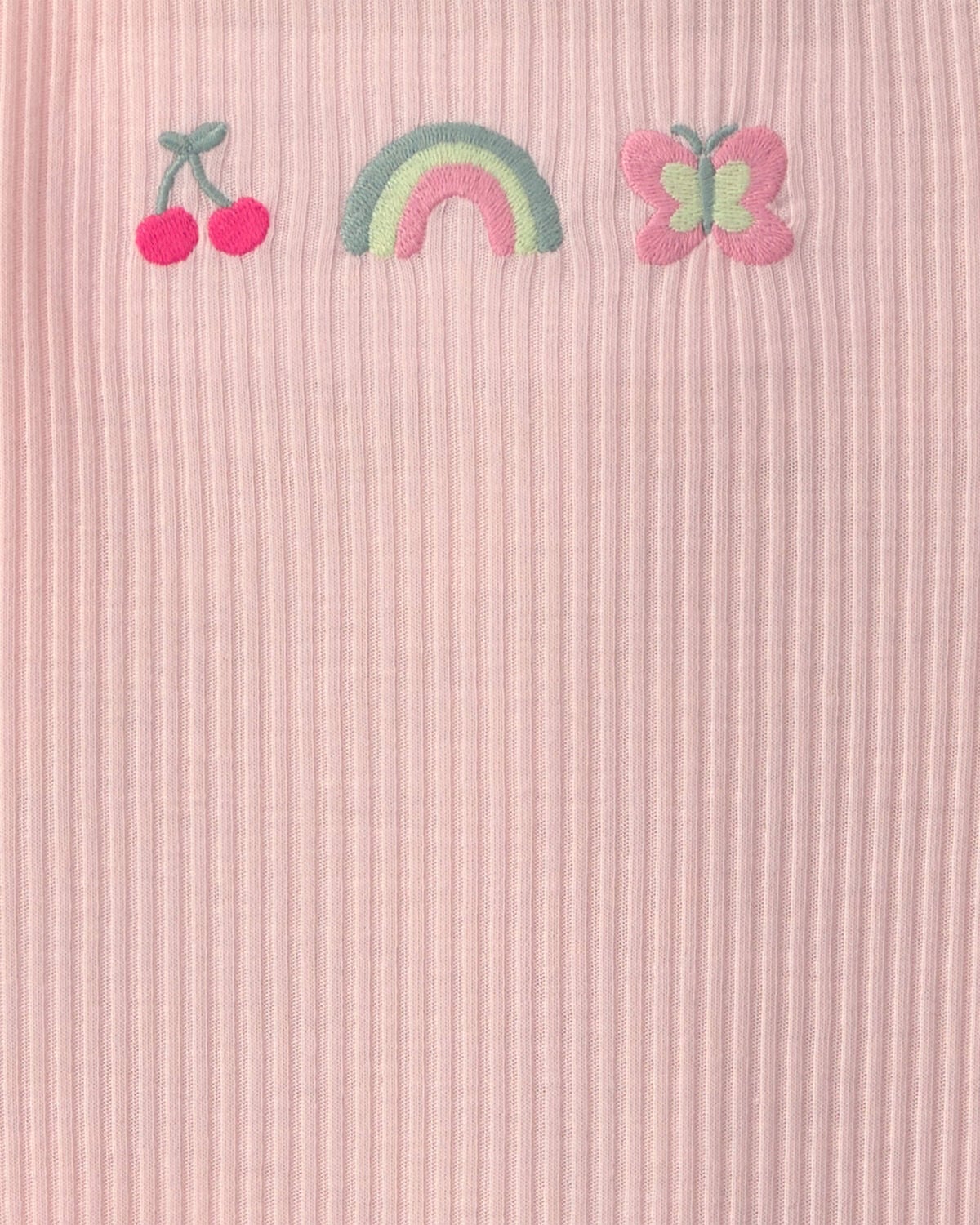 Girls 2-Pack Butterfly Night Gowns - Pink/Green - Image 2