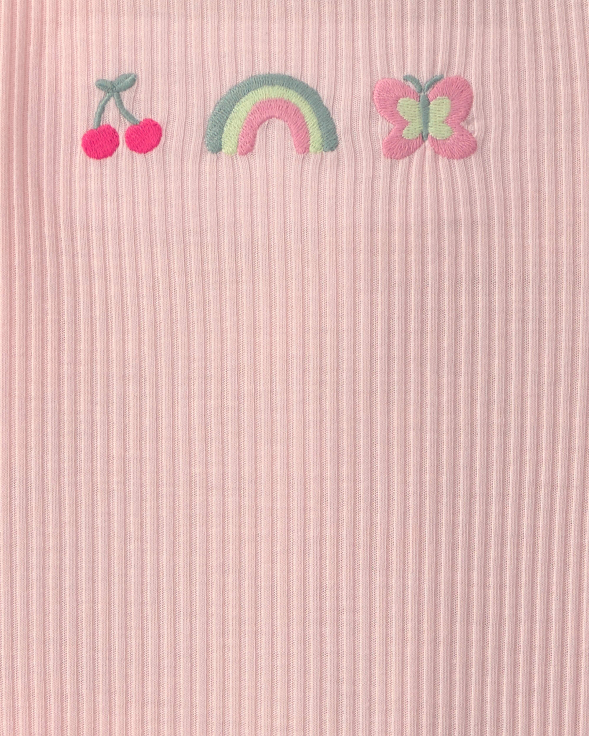 Girls 2-Pack Apple Night Gowns - Pink - Image 5