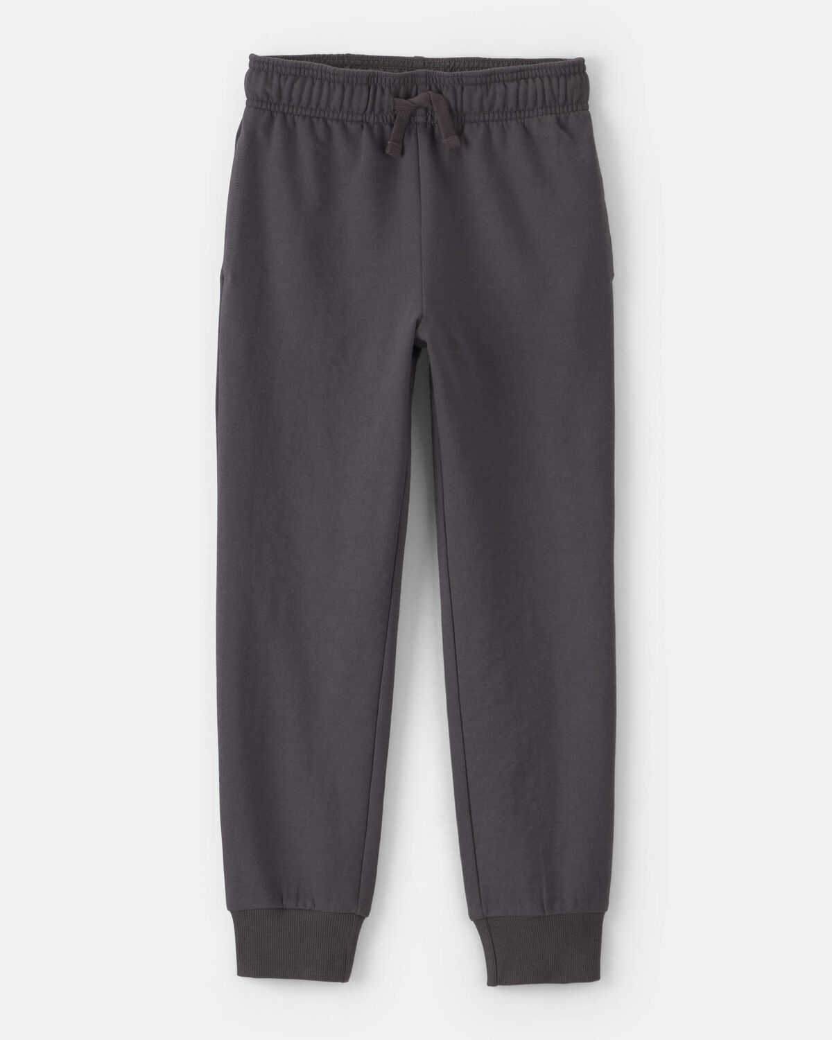 Boys French Terry Joggers - Dark Grey