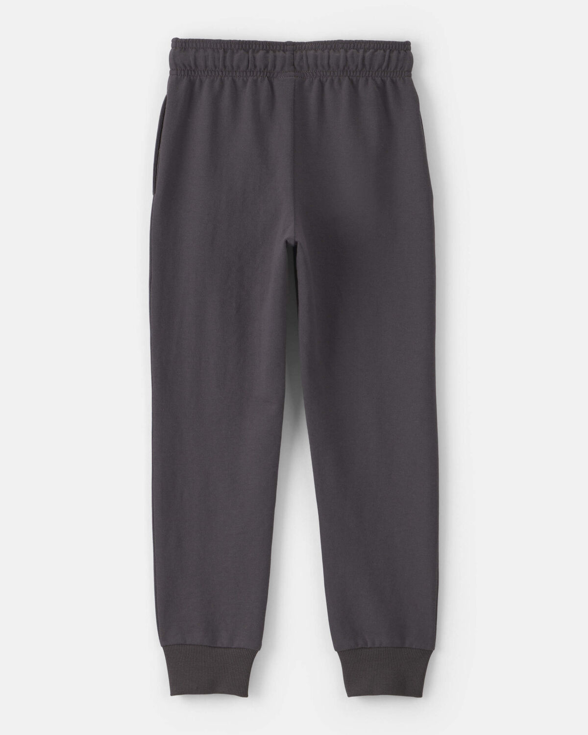 Boys French Terry Joggers - Dark Grey - Image 2