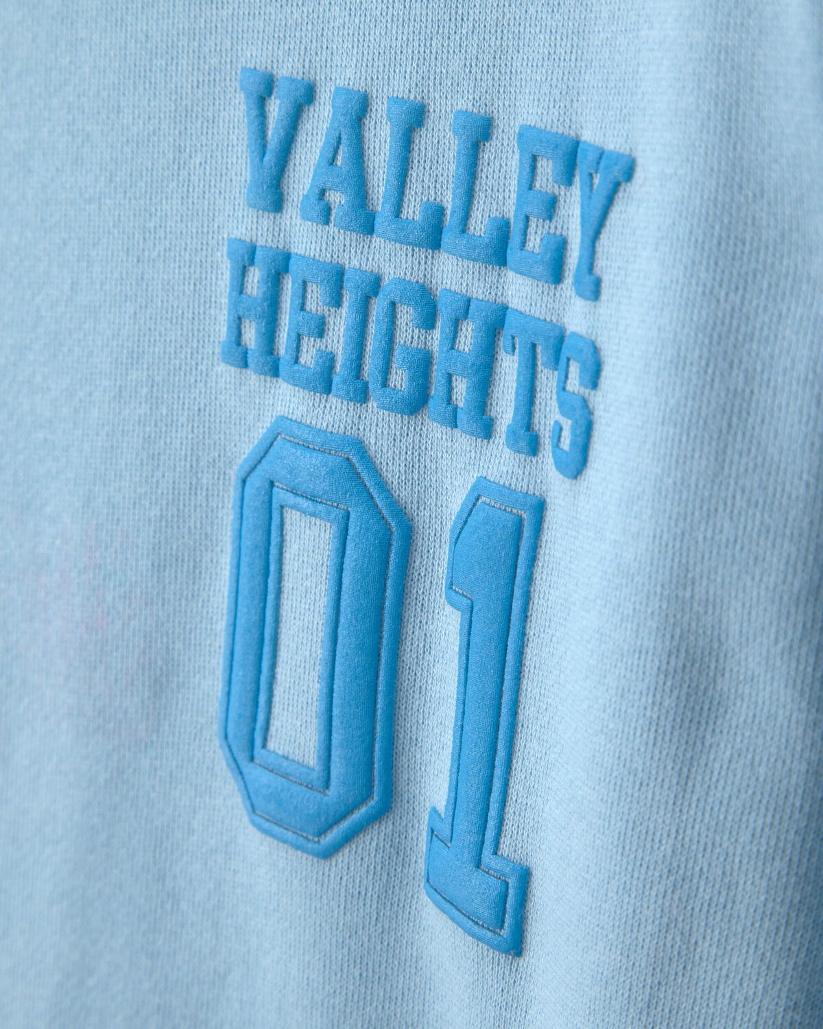 Boys Varsity French Terry Graphic Tee - Blue - Image 2