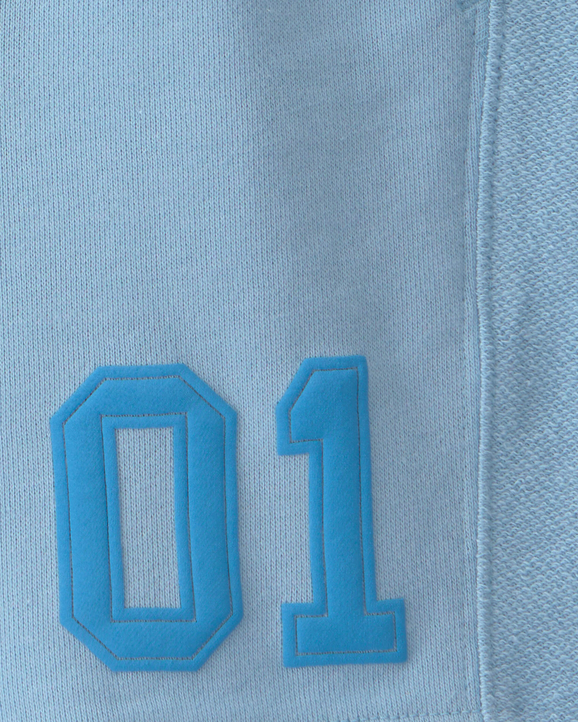 Boys Varsity French Terry Shorts - Blue - Image 4