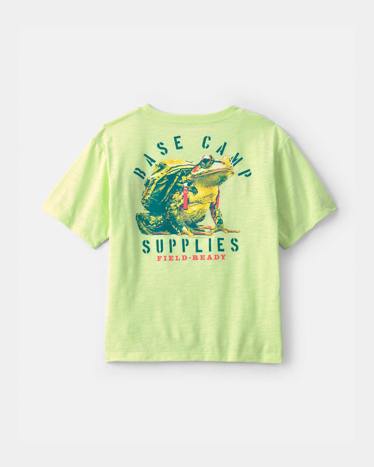 Boys 'Keepin' It Wild' Frog Graphic Tee - Green - Image 2