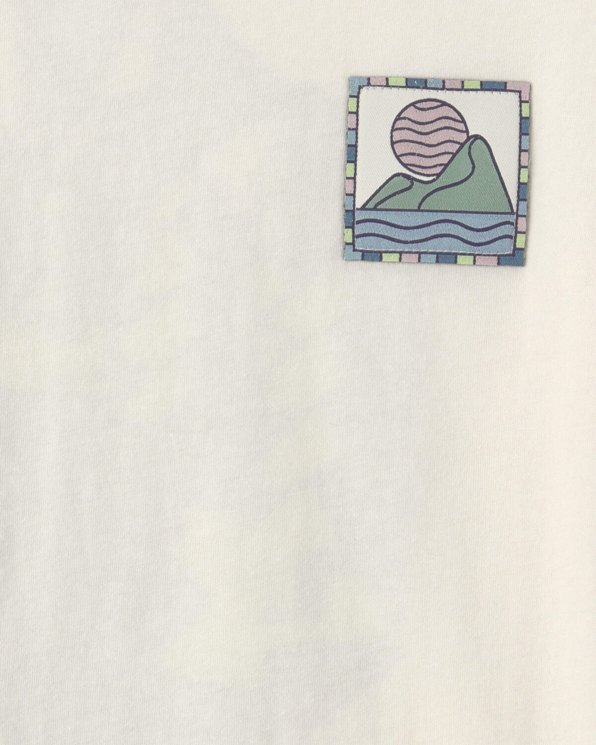 Boys Landscape Graphic Tee - Cream - Image 4