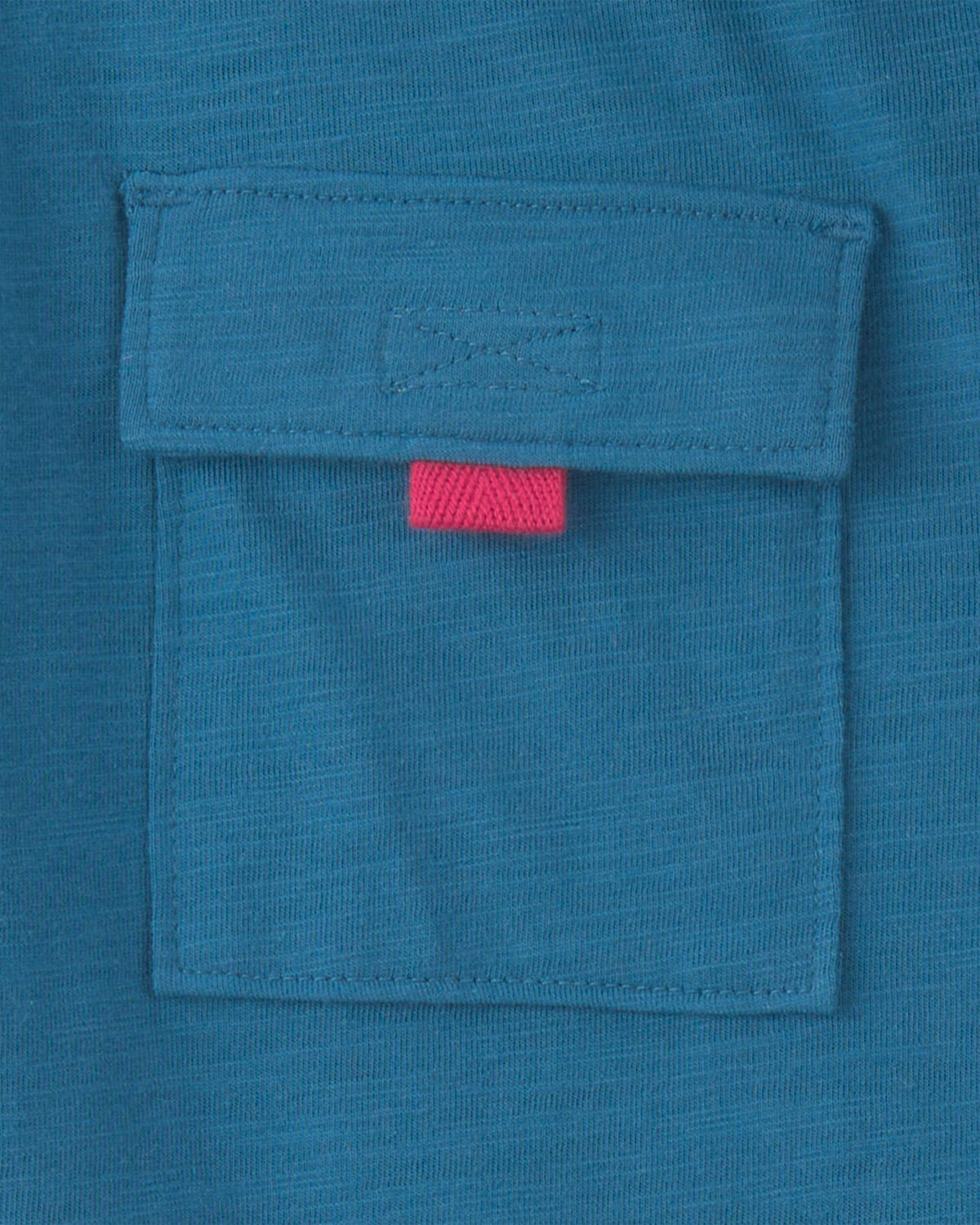 Boys Short-Sleeve Button-Down Shirt - Blue - Image 4
