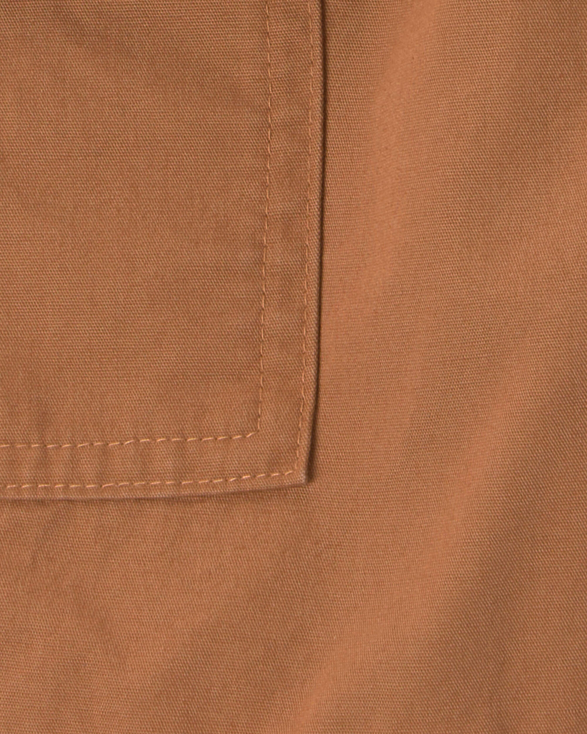 Boys Canvas Cargo Shorts - Brown - Image 4