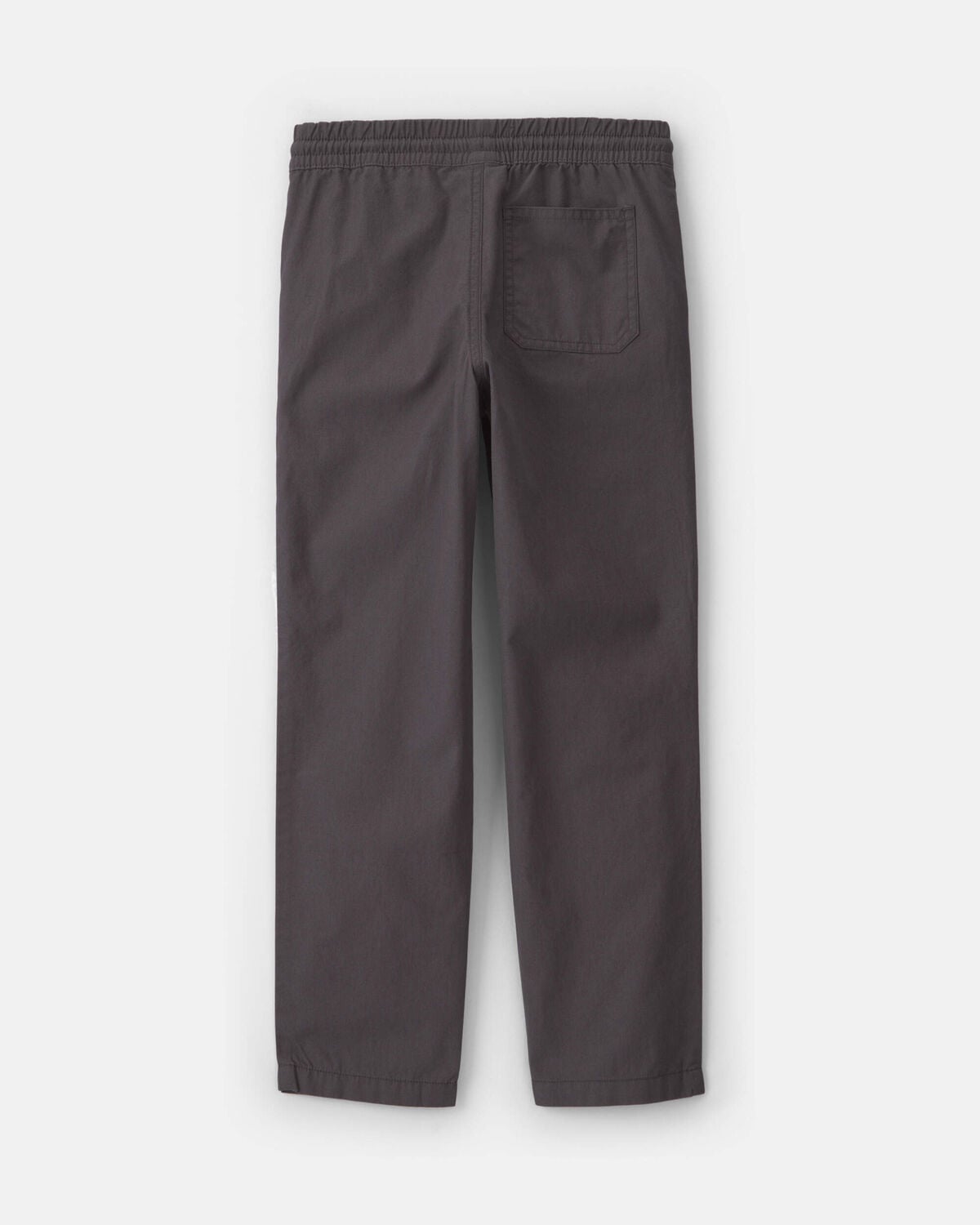 Boys Canvas Pull-On Pants - Grey - Image 2