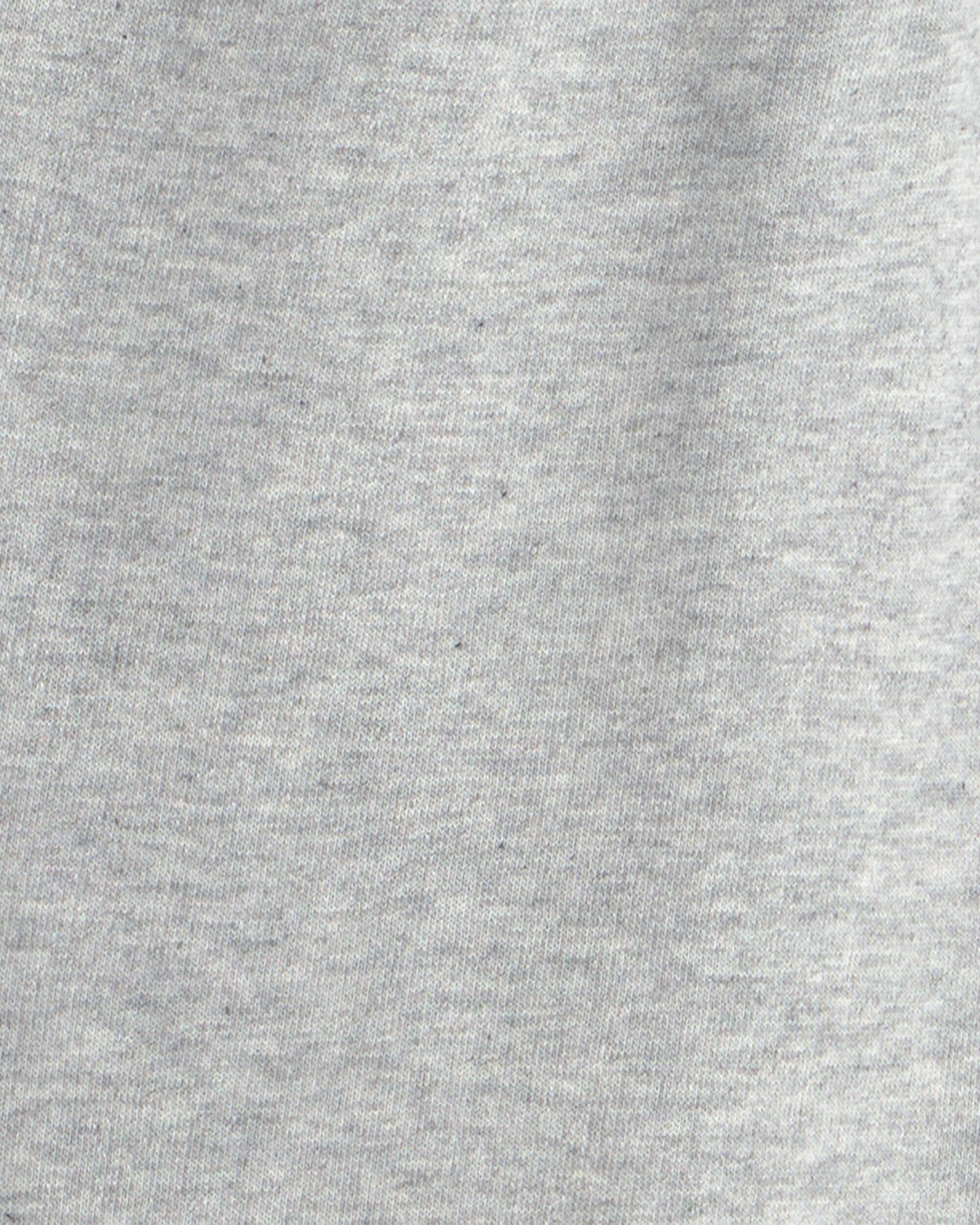Boys French Terry Joggers - Grey - Image 4