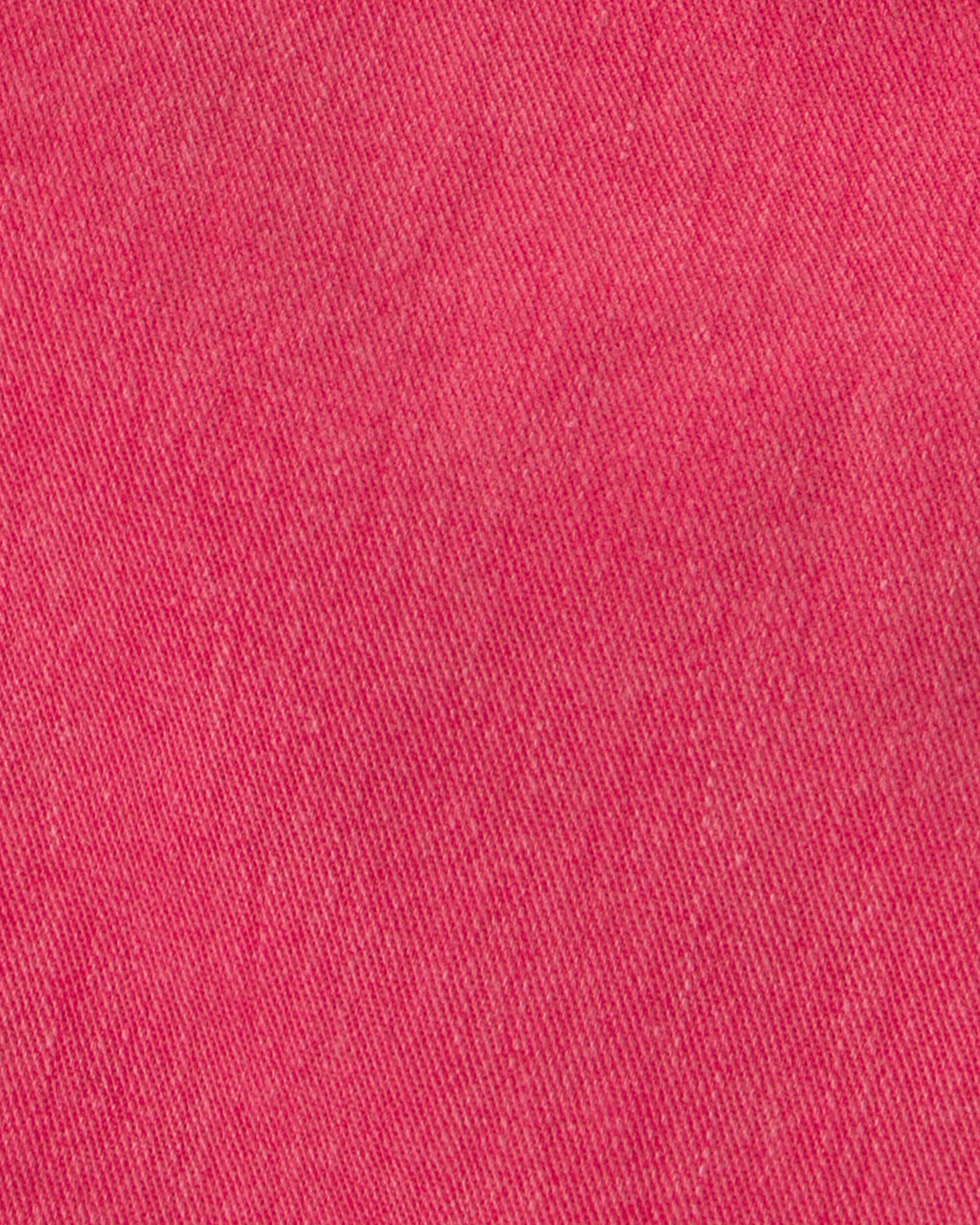 Boys Stretch Twill Shorts - Red - Image 4