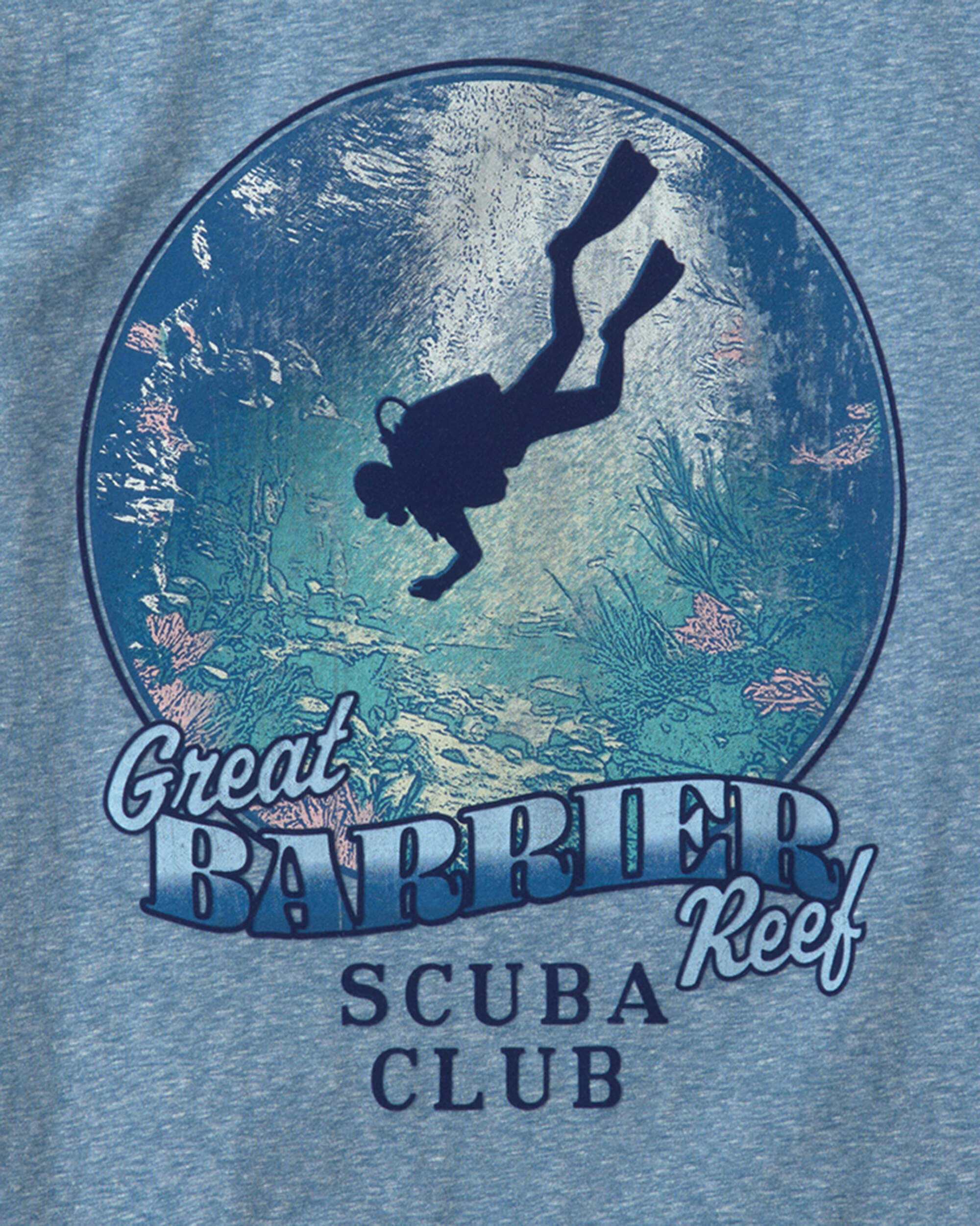 Boys 'Caribbean Island' Graphic Tee - Cream - Image 6