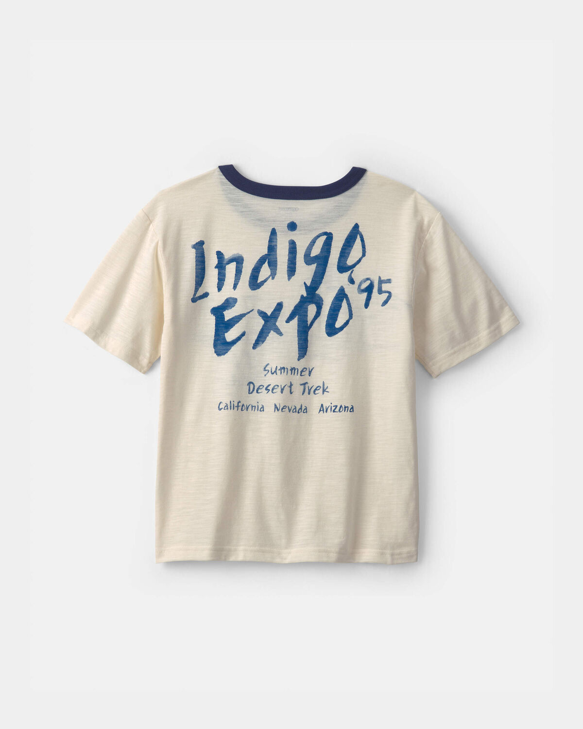 Boys 'Off-Road' Car Graphic Tee - Cream - Image 2