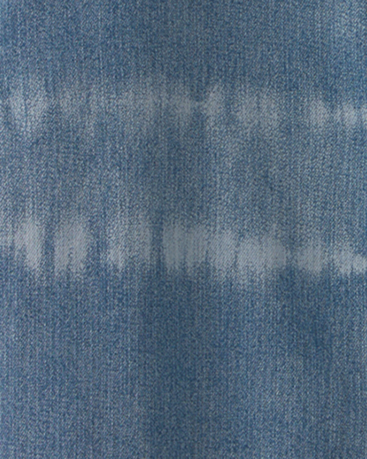 Boys Tie-Dye Denim Chambray Short-Sleeve Button-Down Shirt - Image 5