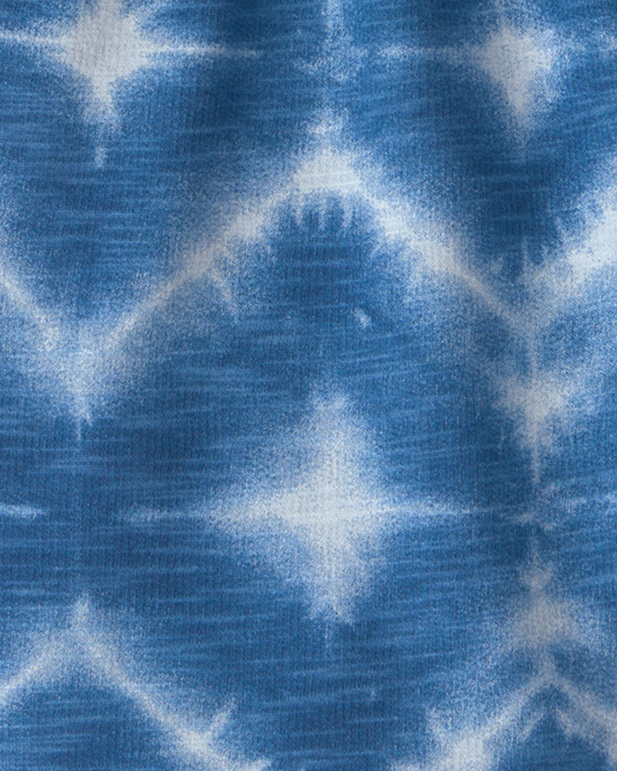 Boys Shibori French Terry Shorts - Blue - Image 3
