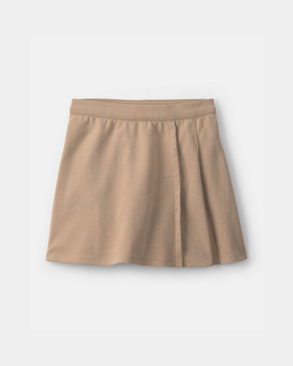 Girls Uniform Ponte Skort - Khaki
