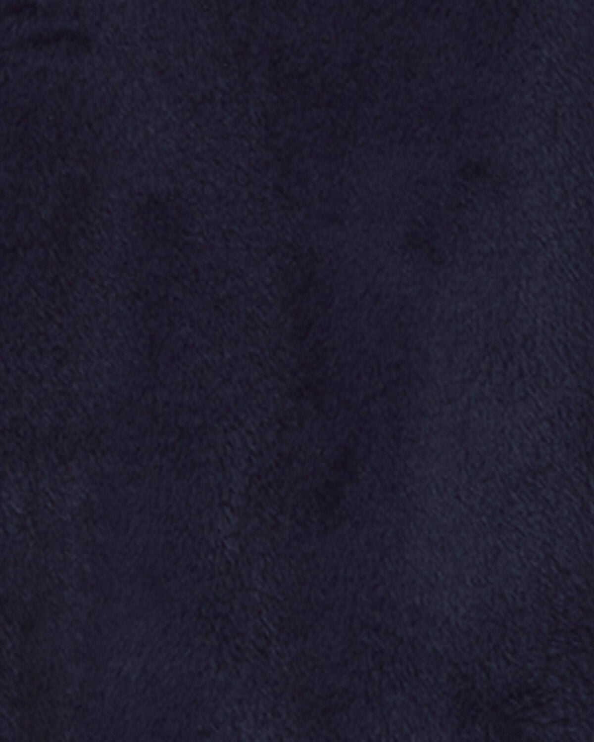 Girls Sherpa Zip-Up Jacket - Blue - Image 2