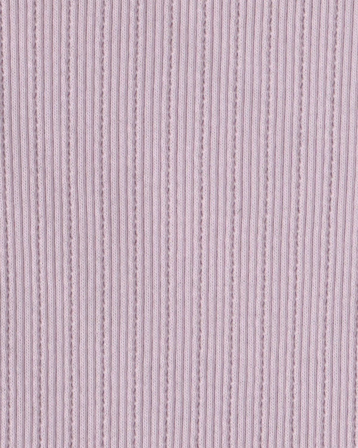 Girls Ribbed Top - Purple - Image 6