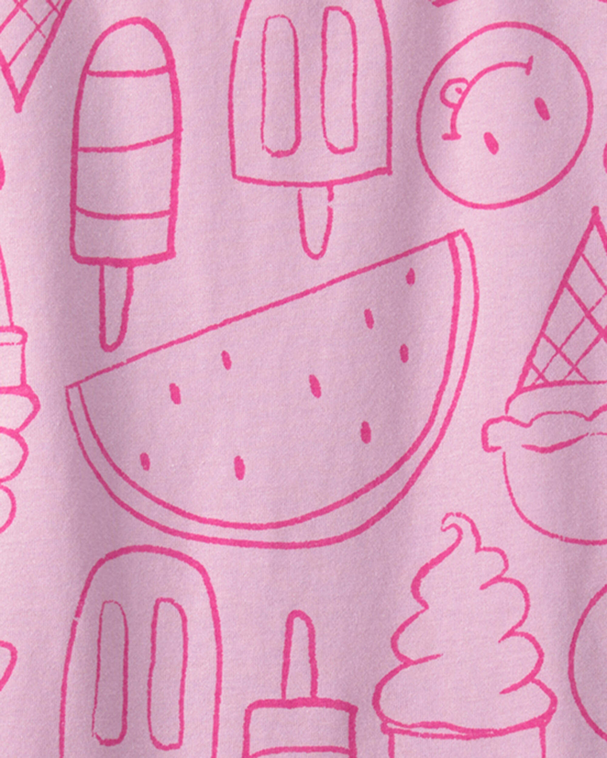 Girls Strawberry Top - Pink - Image 6