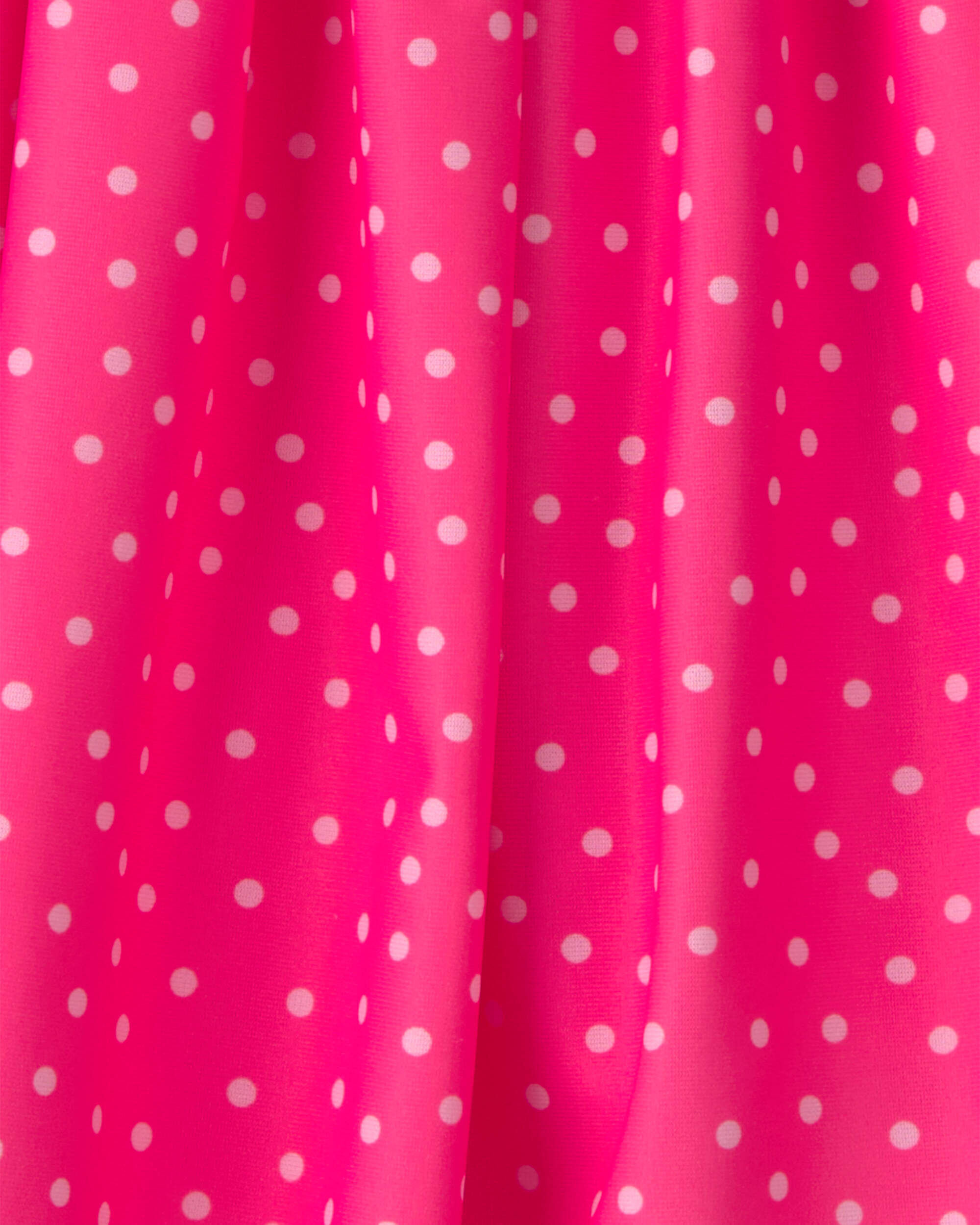 Girls Polka Dot Active Skort - Pink - Image 4