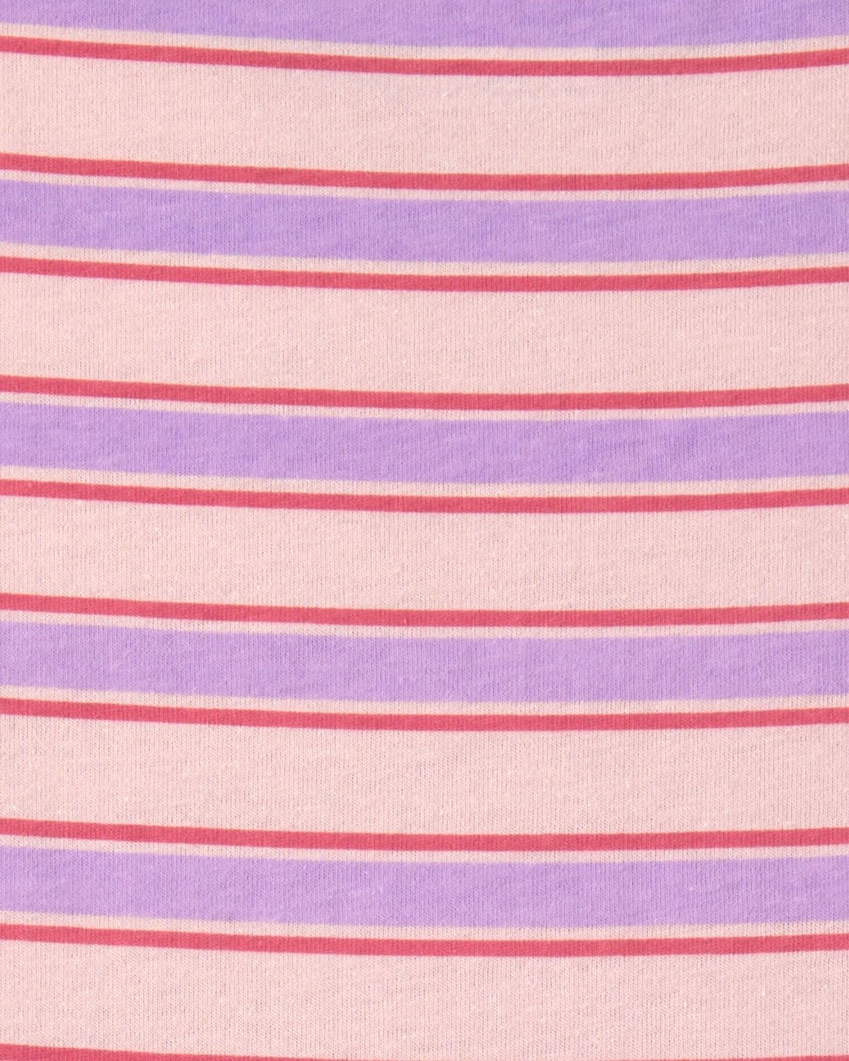 Girls Striped Short-Sleeve Dress - Pink - Image 3
