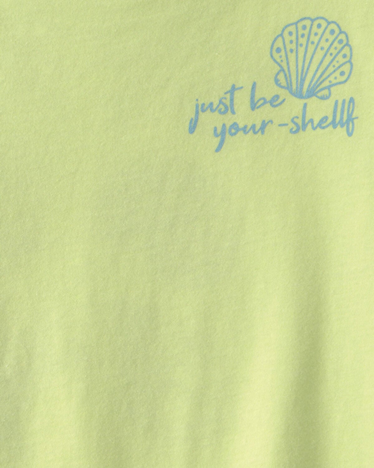 Girls 'Be Your-Shelff' Graphic Tee - Green - Image 3