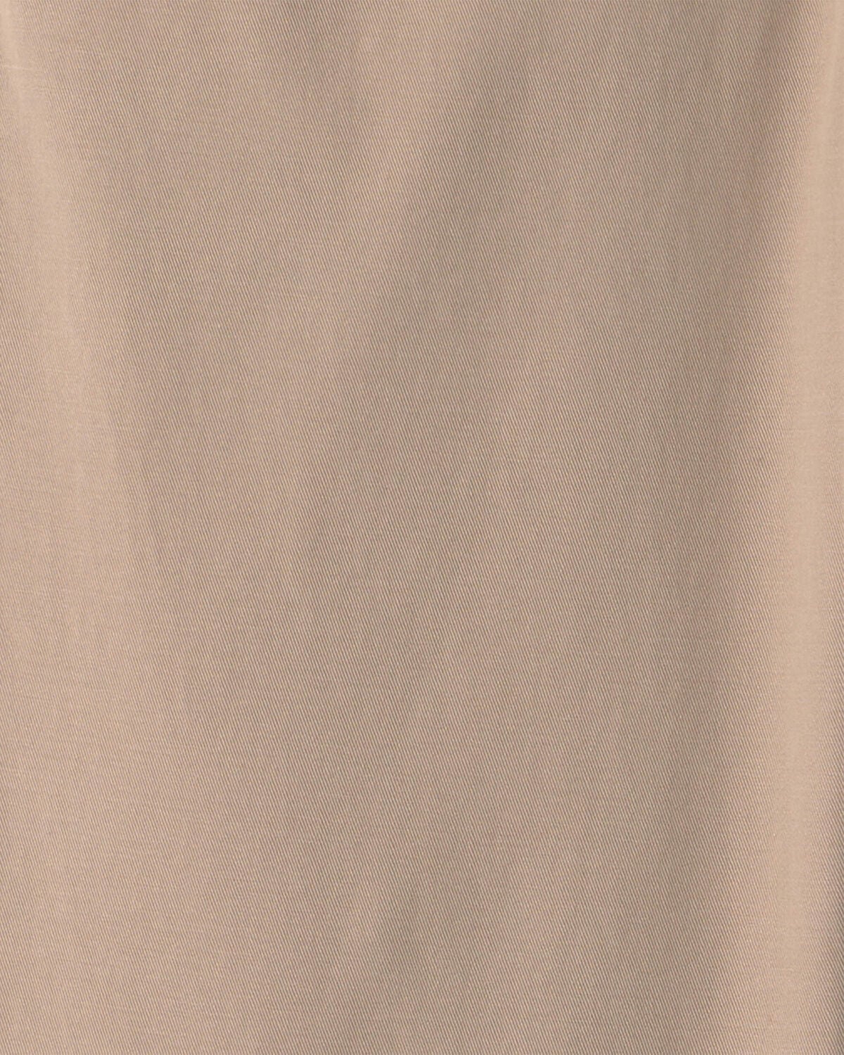 Girls Uniform Skinny Pants - Khaki - Image 3