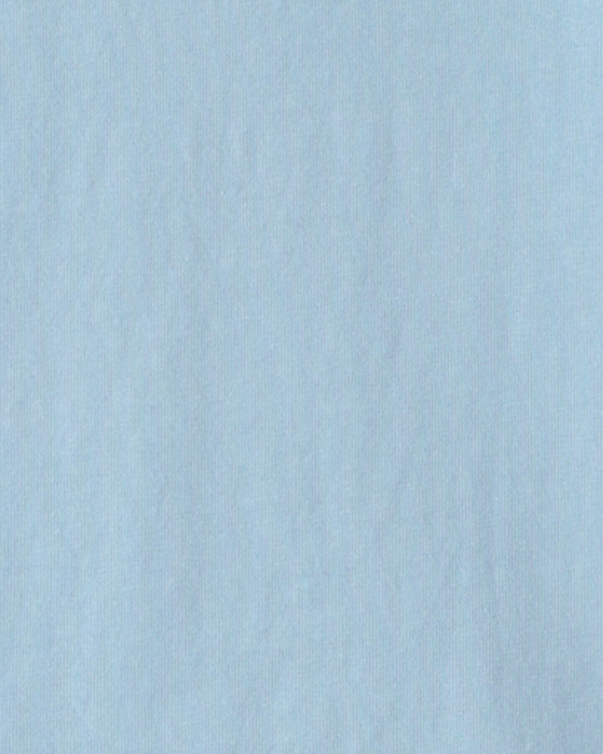 Kids Solid T-Shirt - Blue - Image 3