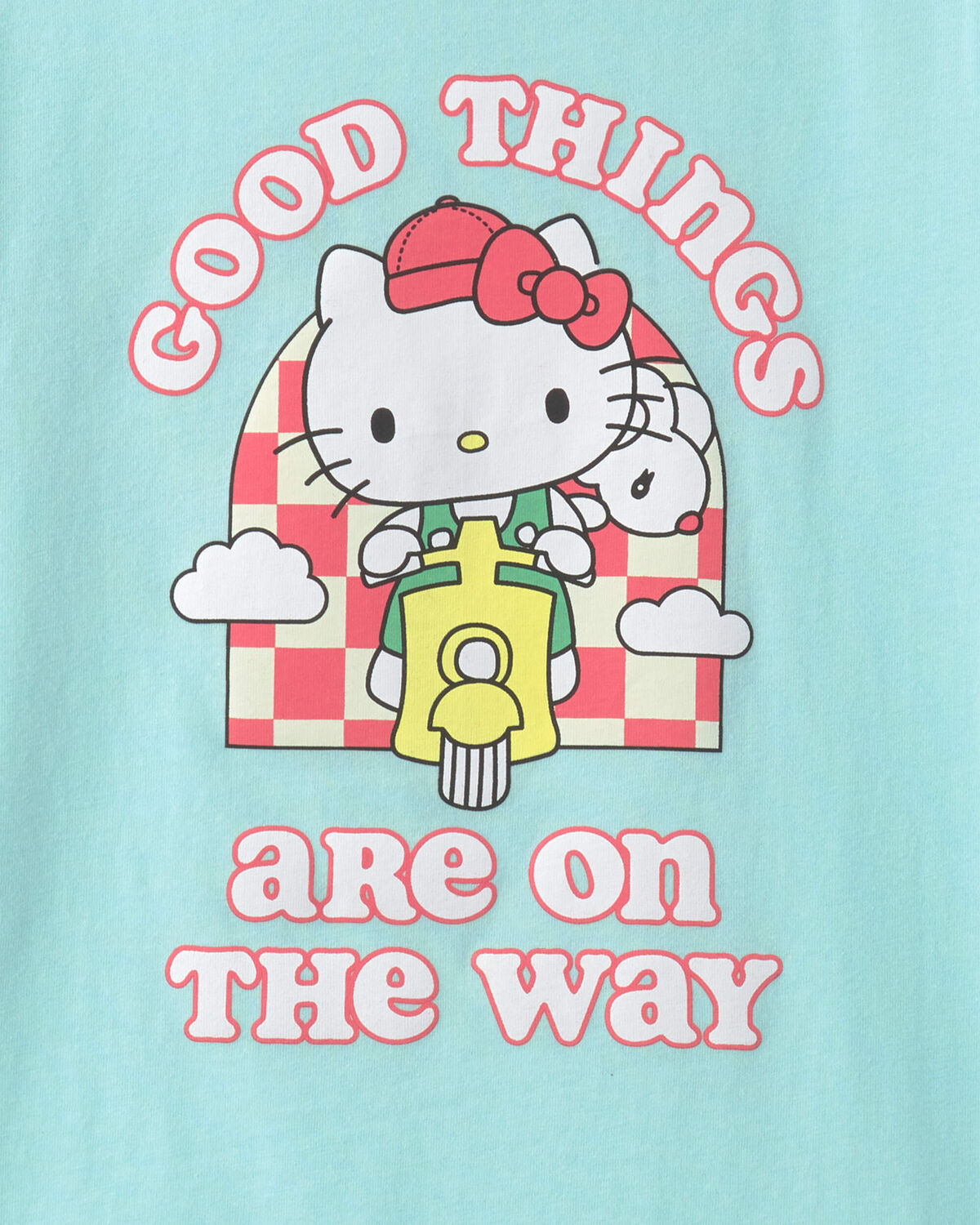 Girls Hello Kitty® Graphic Tee - Turquoise - Image 4