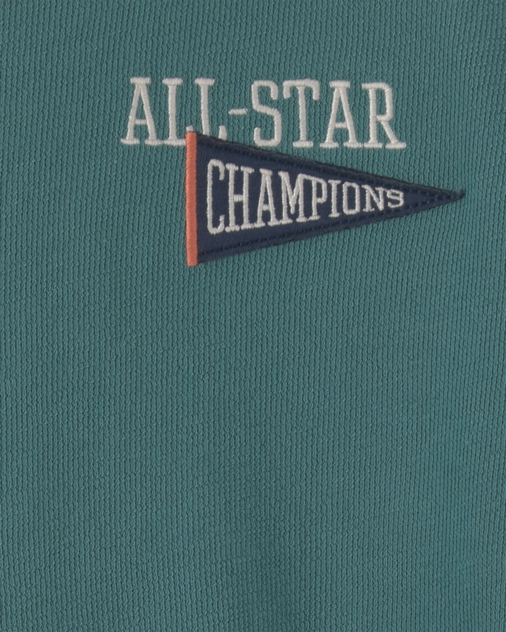 Boys 'All-Star' Graphic Tee - Green - Image 3