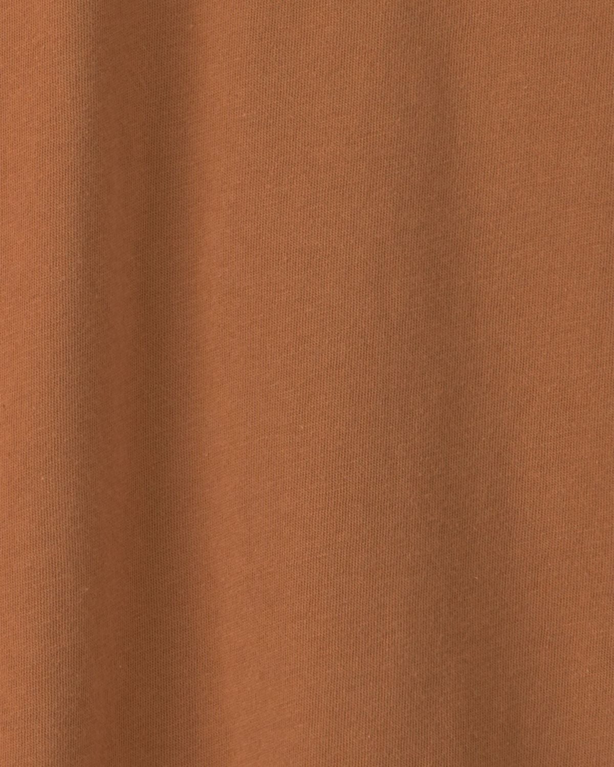 Boys Long-Sleeve Henley T-Shirt - Brown - Image 2