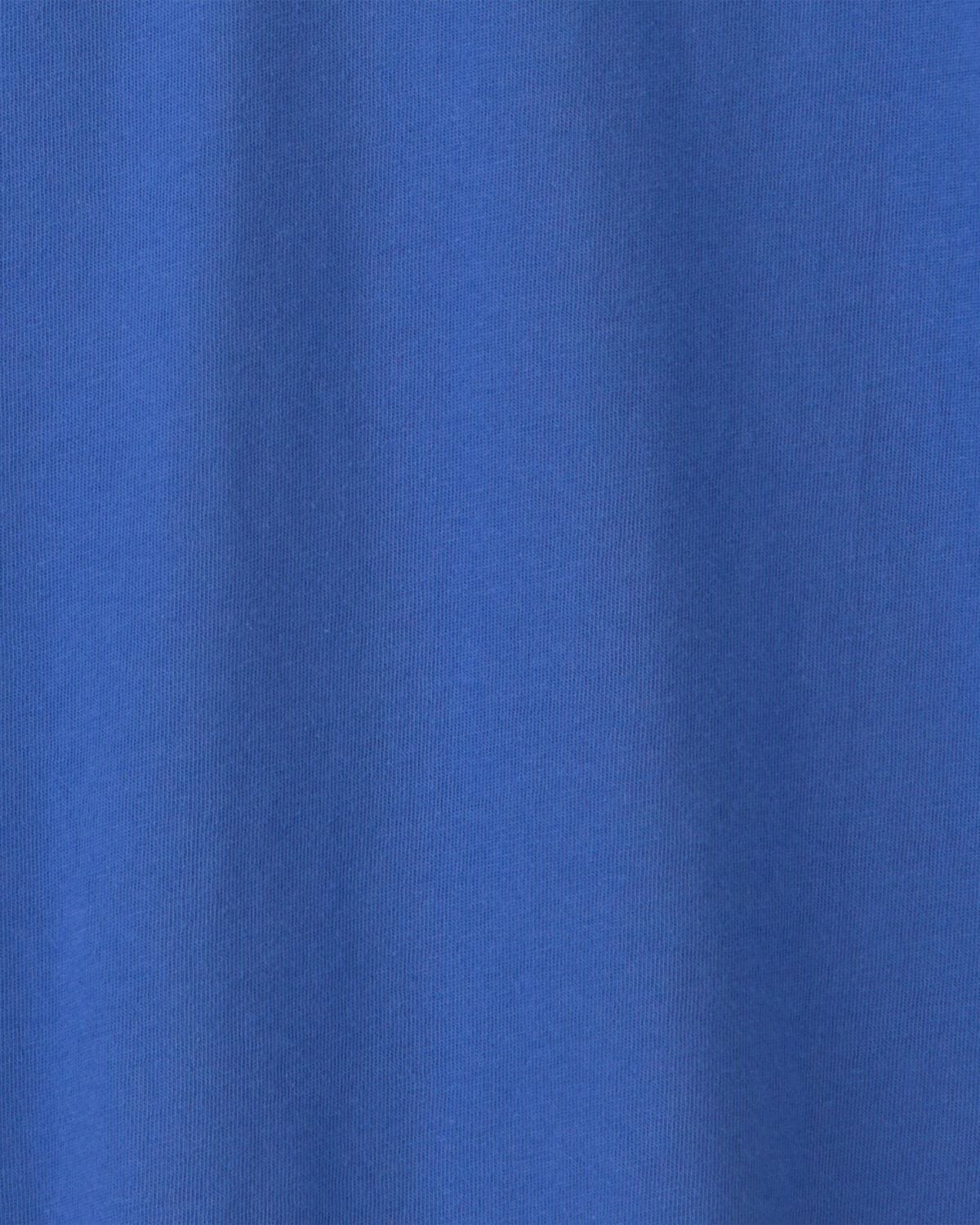 Boys Long-Sleeve Henley T-Shirt - Blue - Image 2