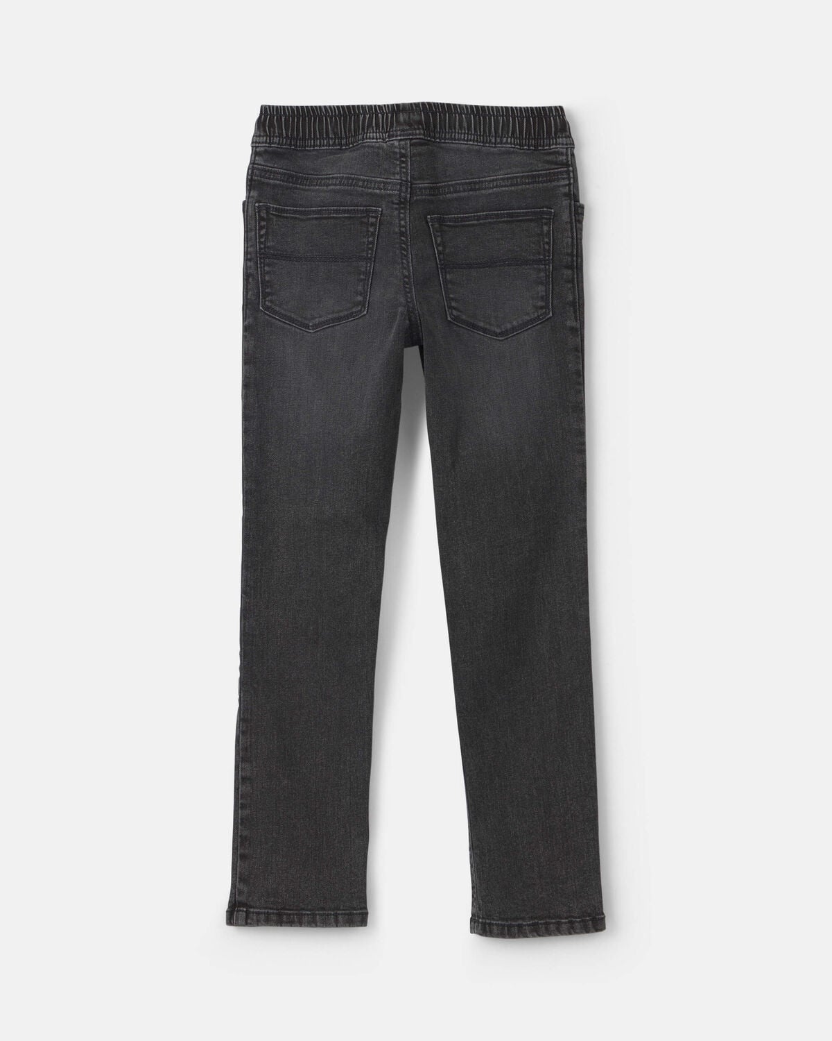 Boys Tapered Denim Jeans - Black - Image 2