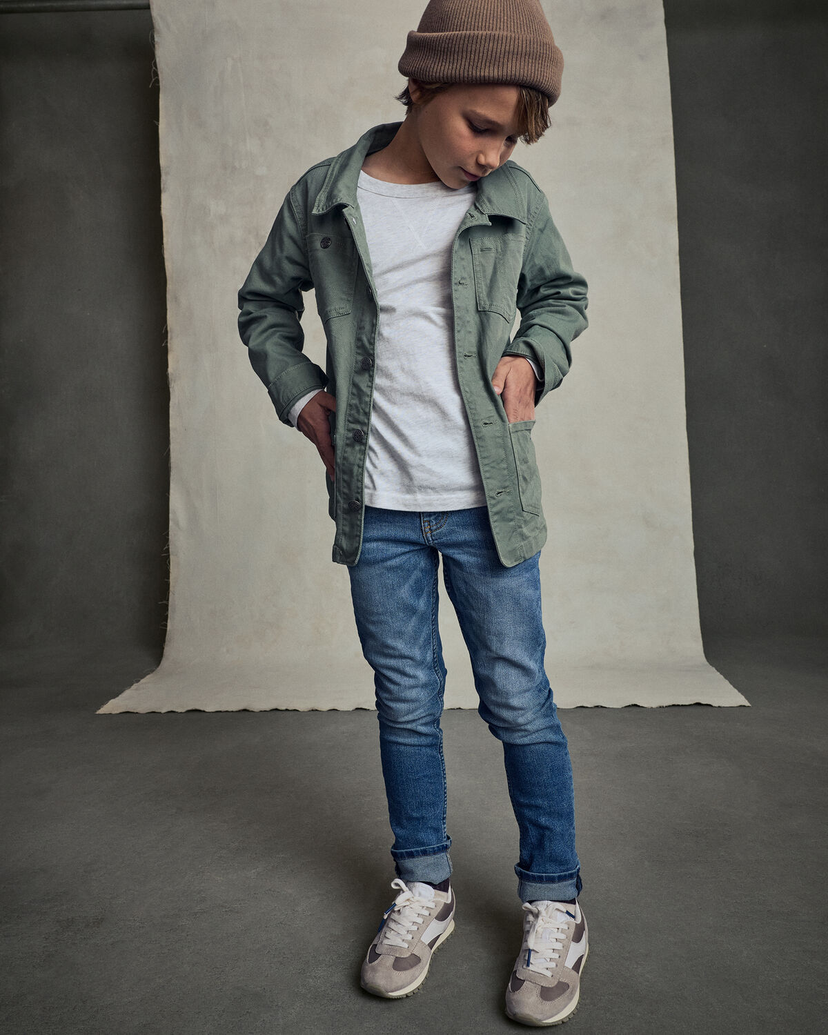 Boys Long-Sleeve T-Shirt - Grey - Image 2