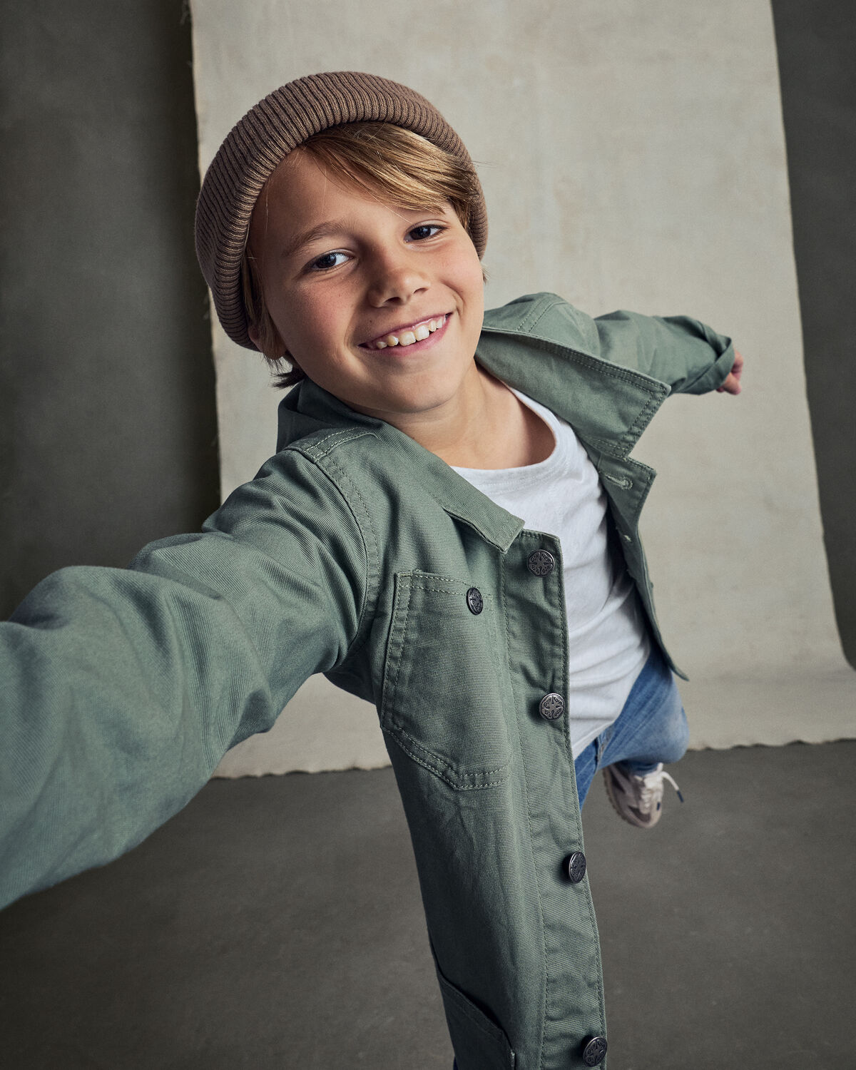Boys Long-Sleeve T-Shirt - Grey - Image 3