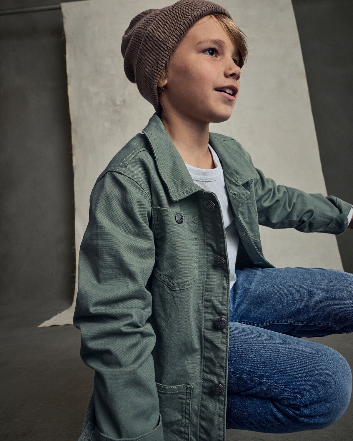 Boys Long-Sleeve T-Shirt - Grey - Image 4