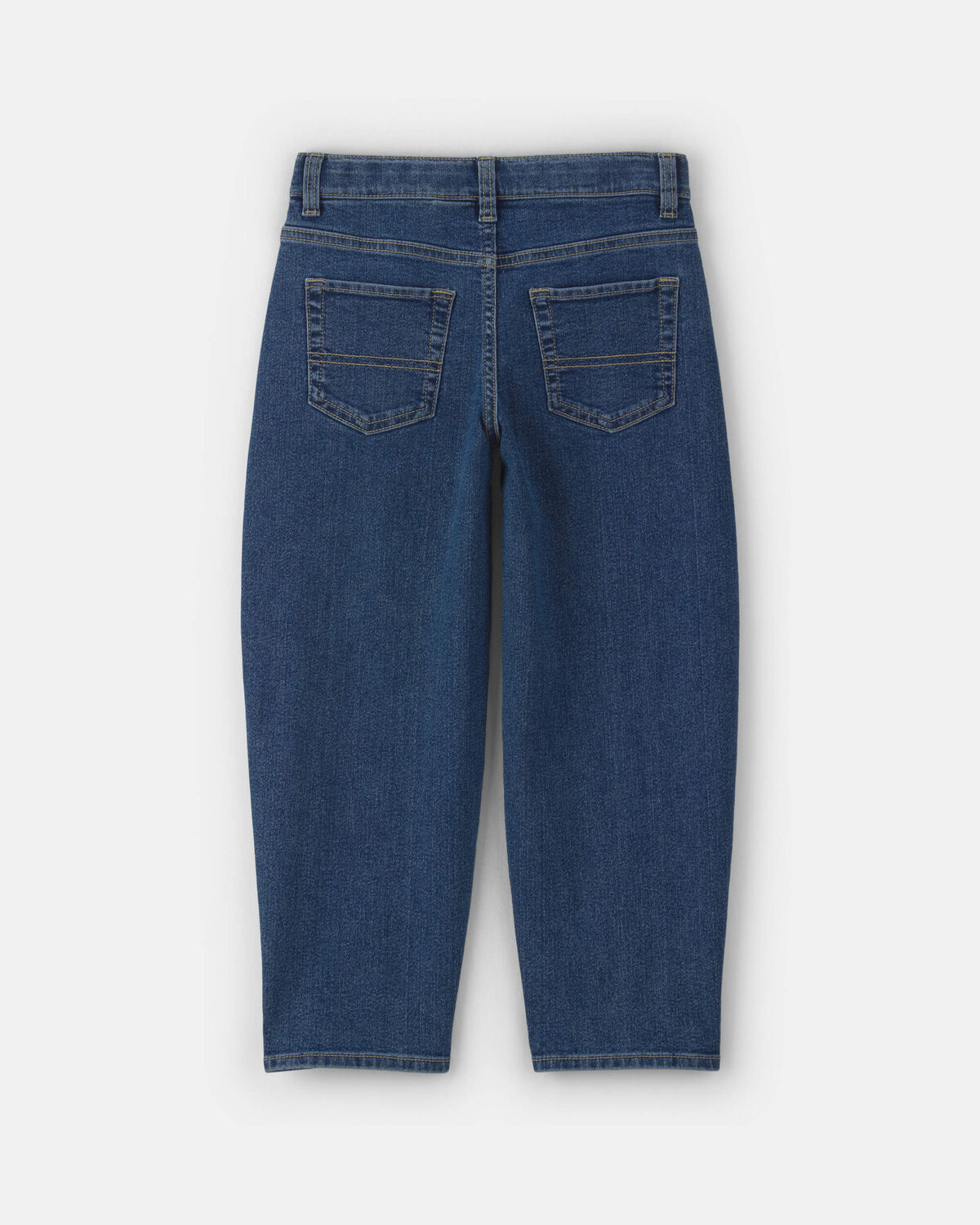 Boys Denim Baggy Barrel Jeans - Medium Wash - Image 2