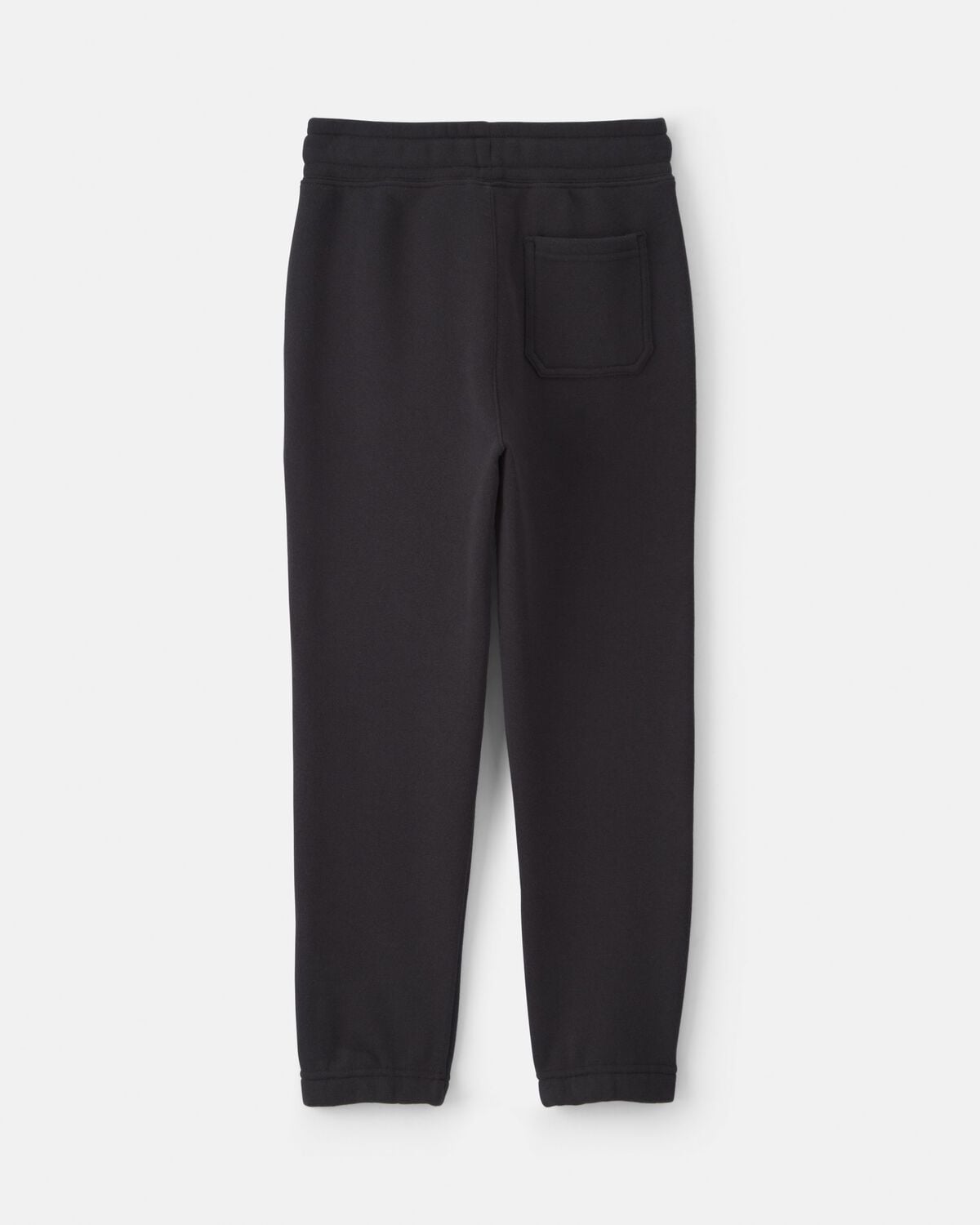 Boys Fleece Joggers - Black - Image 2