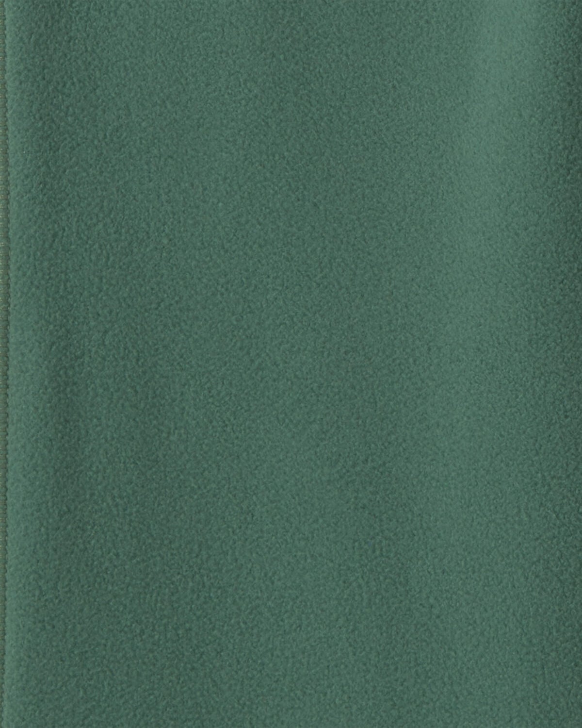 Boys Fleece Wide-Leg Pants - Olive Green - Image 3