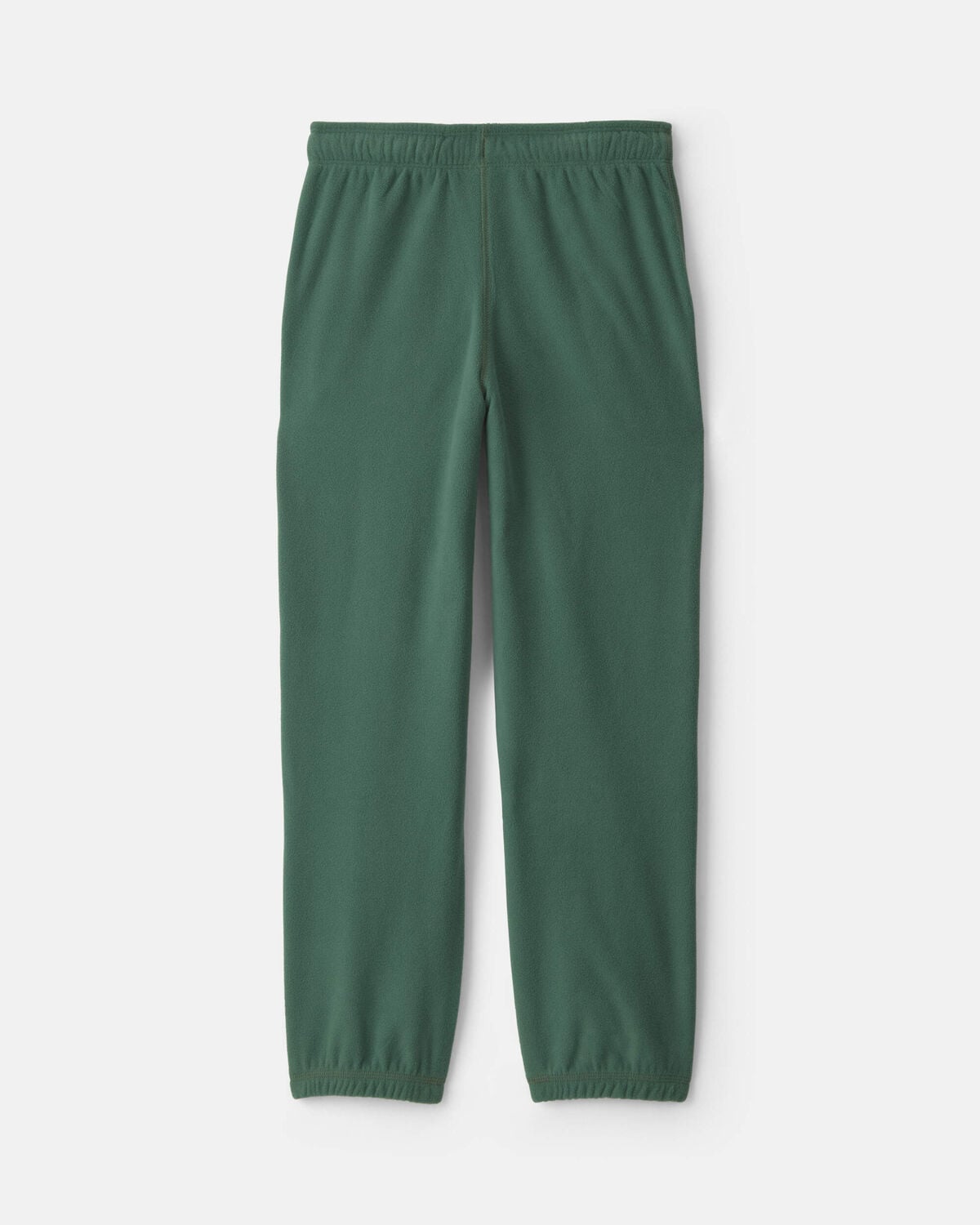 Boys Fleece Joggers - Olive Green - Image 2