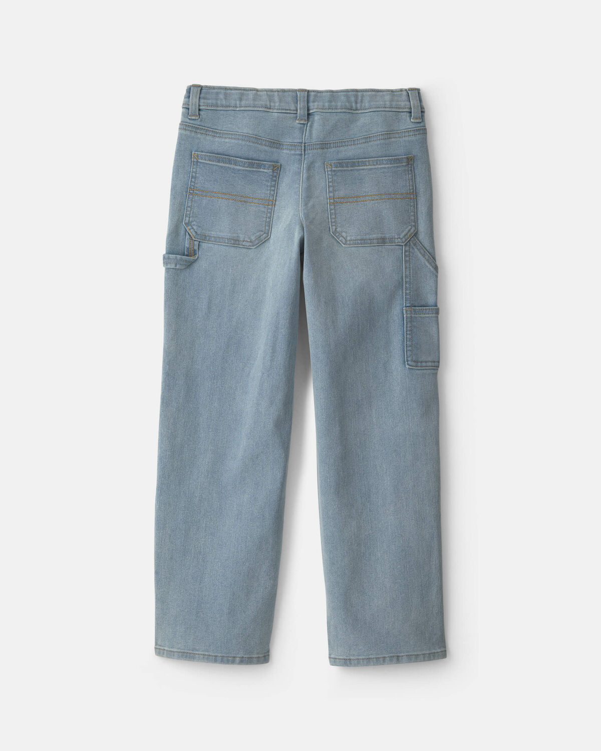 Boys Denim Baggy Jeans - Light Wash - Image 2