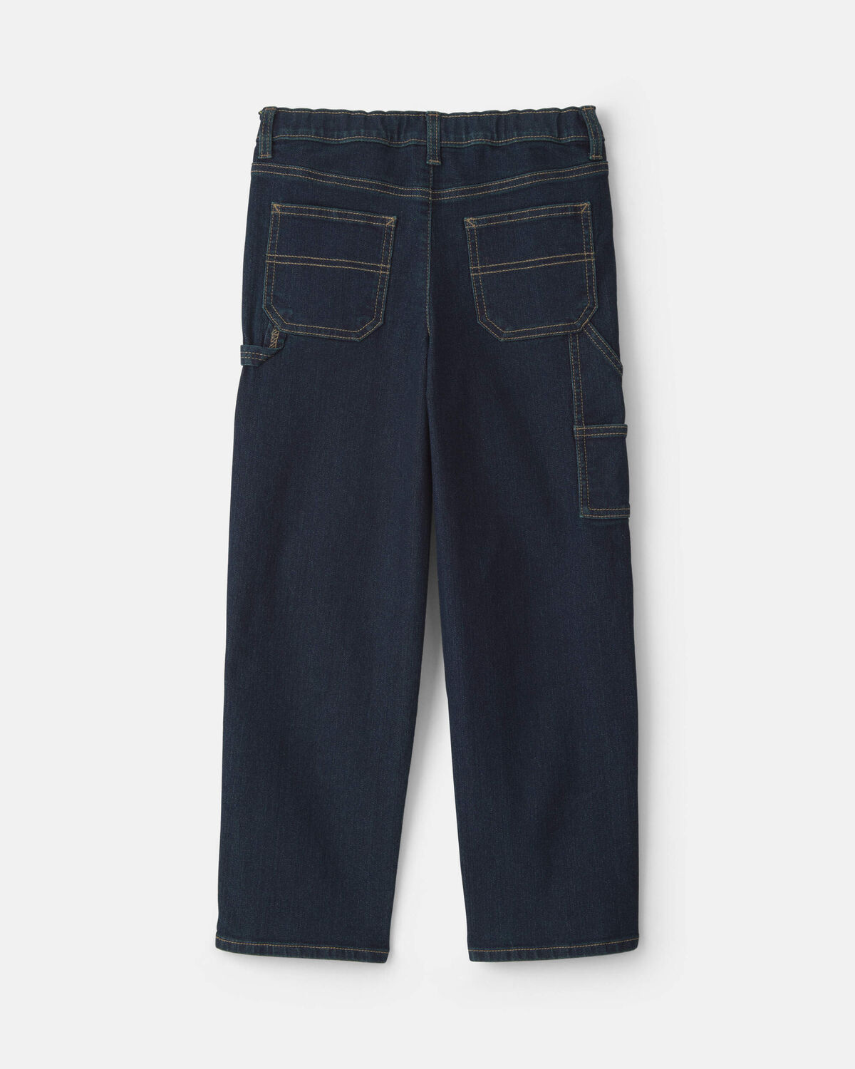 Boys Denim Baggy Jeans - Dark Wash - Image 2