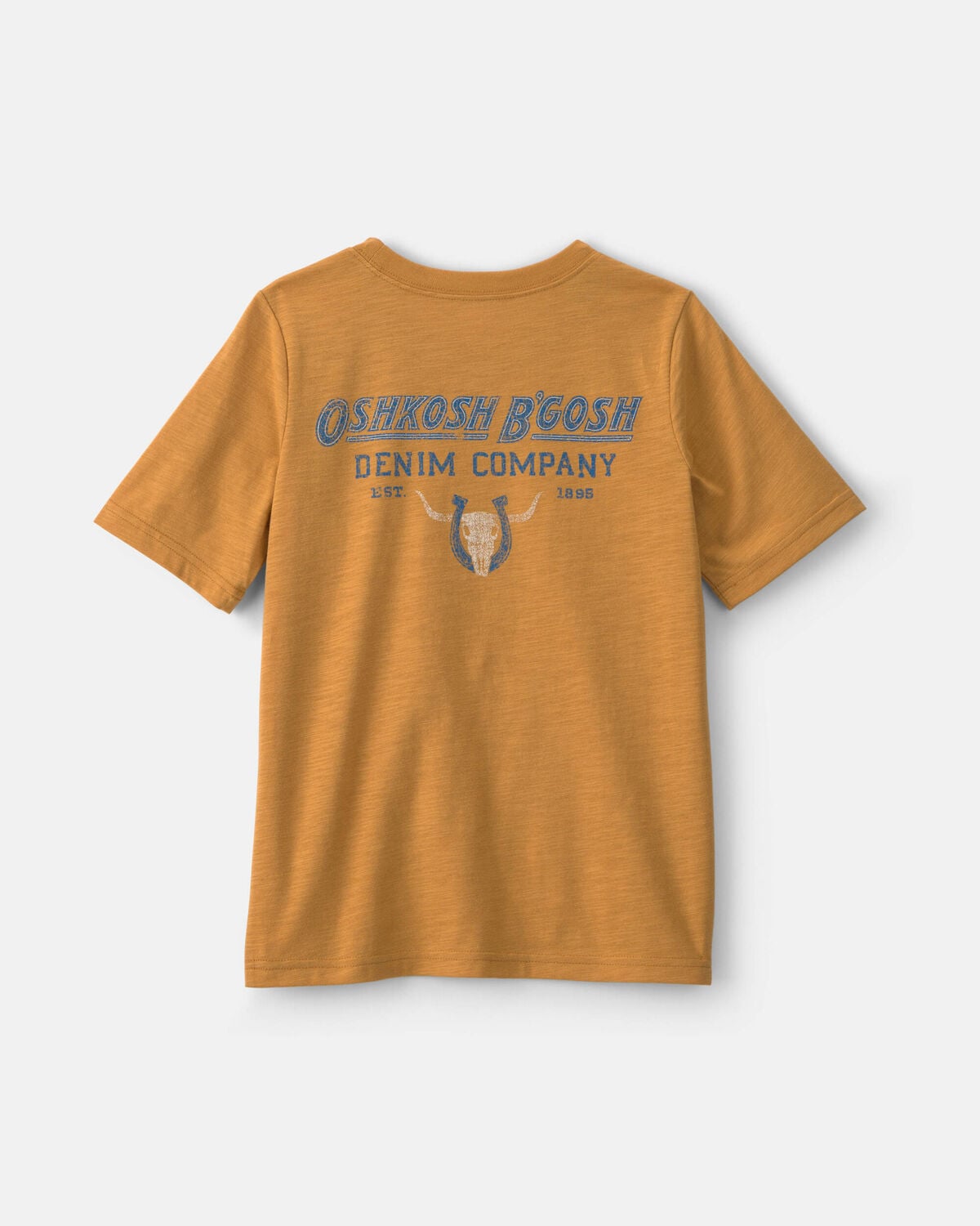 Boys OshKosh Graphic Tee - Gold - Image 2