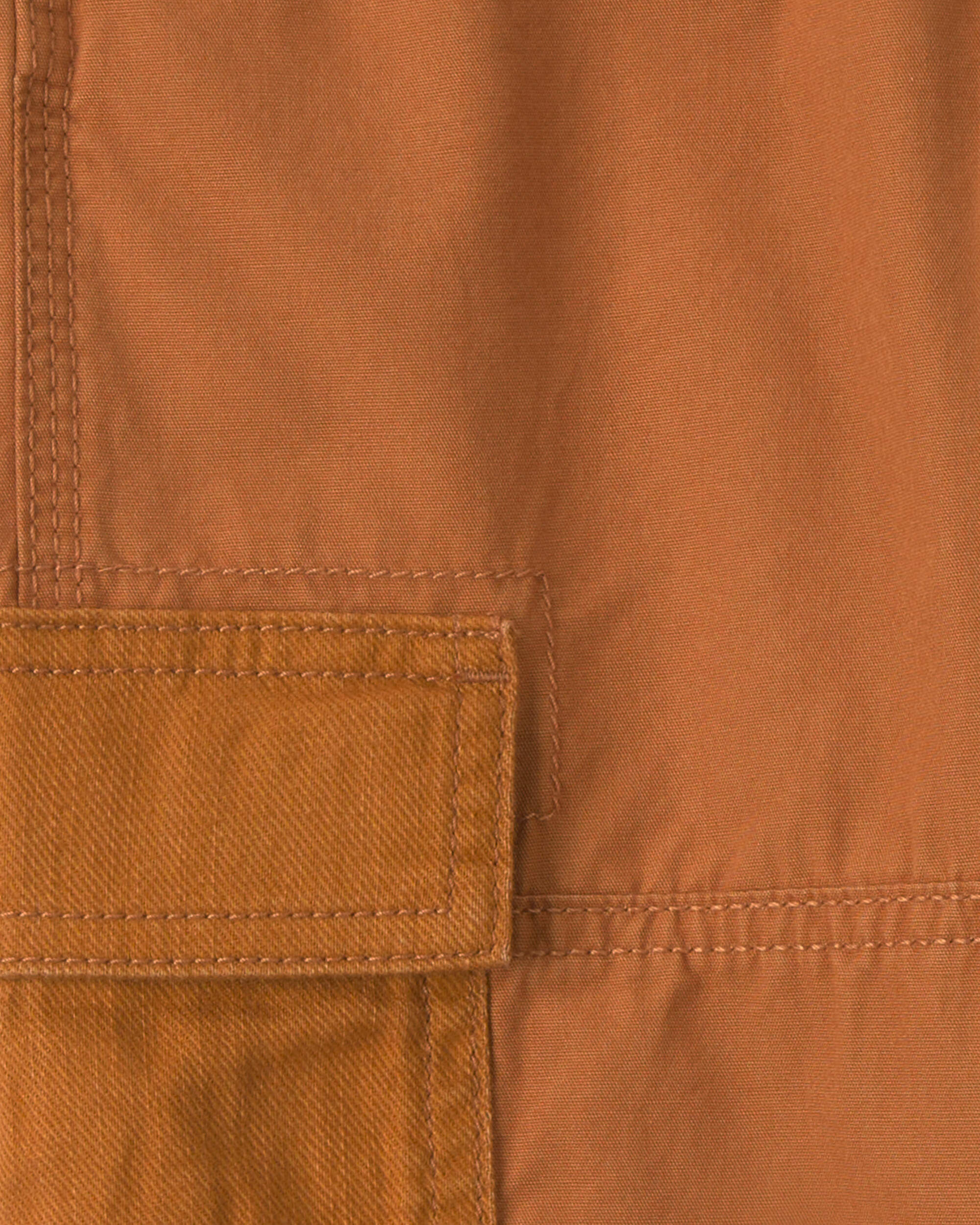 Boys Baggy Cargo Pants - Olive Green - Image 6